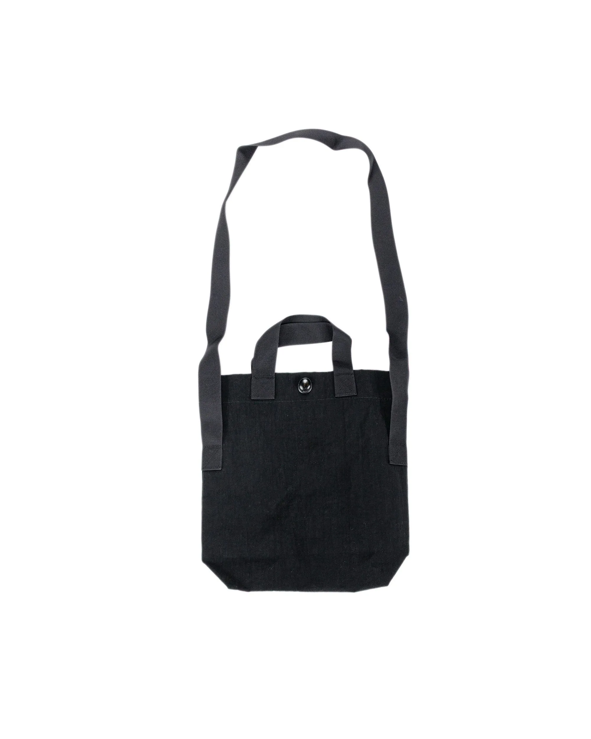 MAN-TLE R0B4 'Mini Tote' Black Nylon sold by Lost & Found
