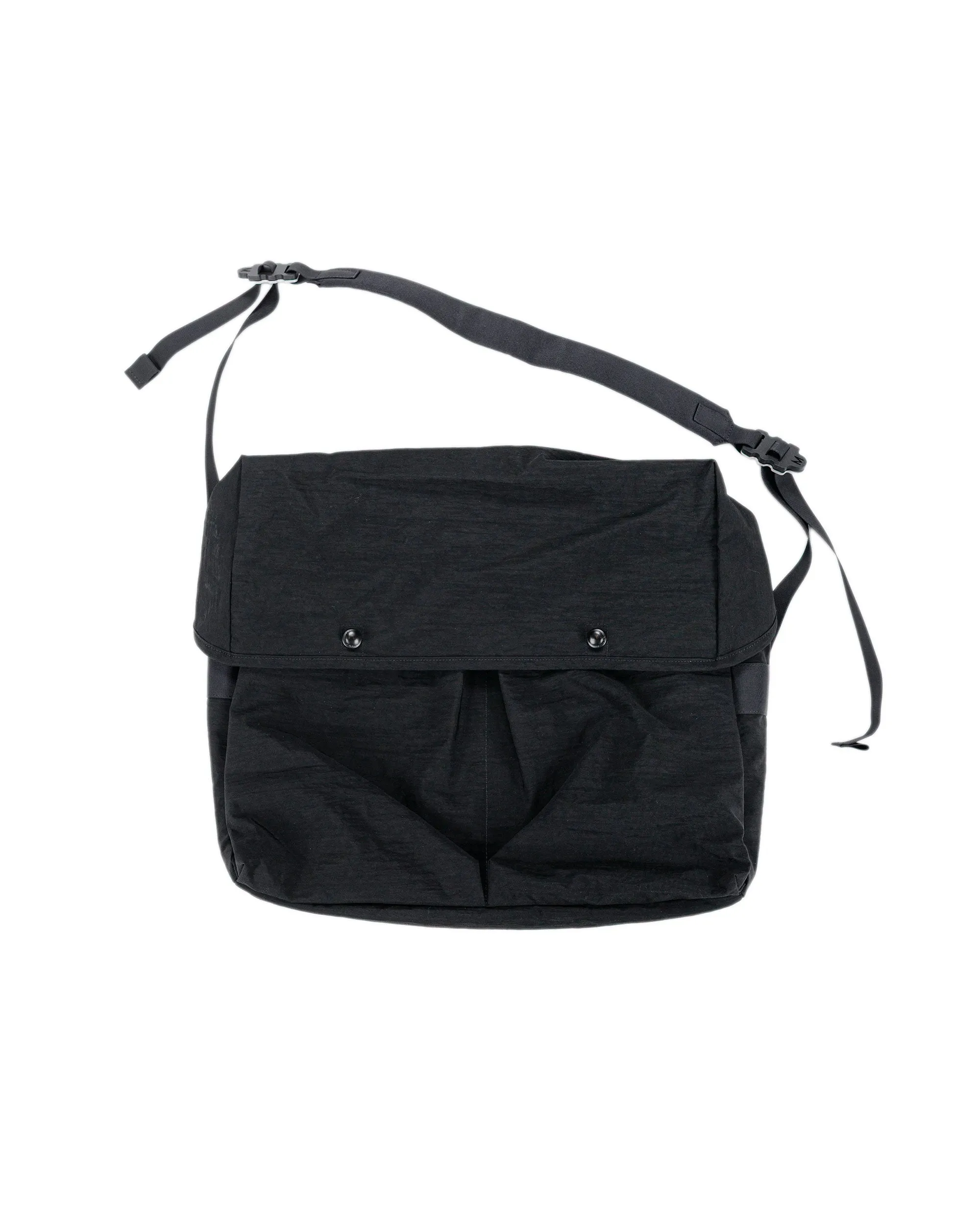 MAN-TLE R0G2 'Snap Messenger' Black Nylon sold by Lost & Found