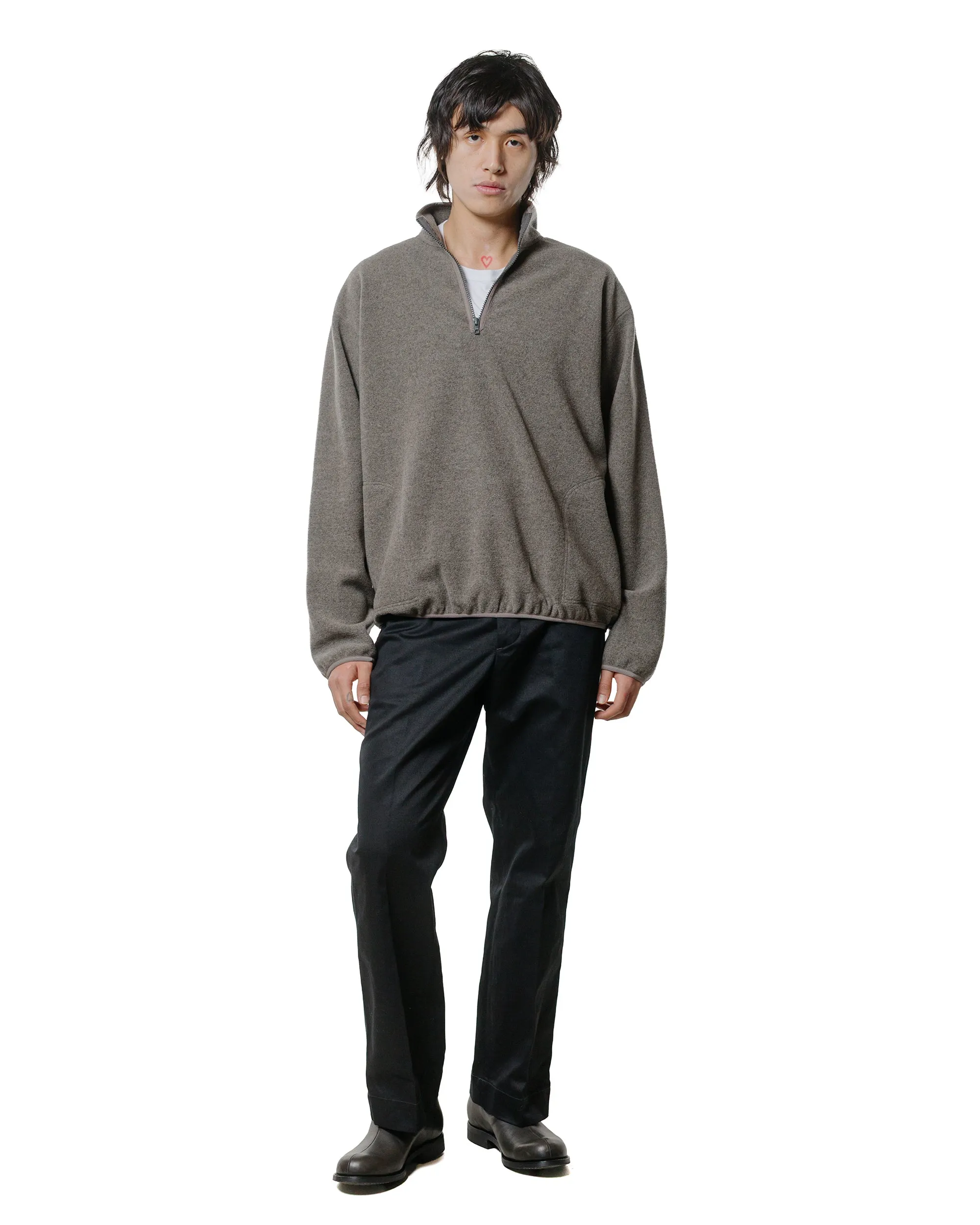 Phigvel Pullover Fleece Jacket Beige Gray sold by Lost & Found product image thumbnail 4