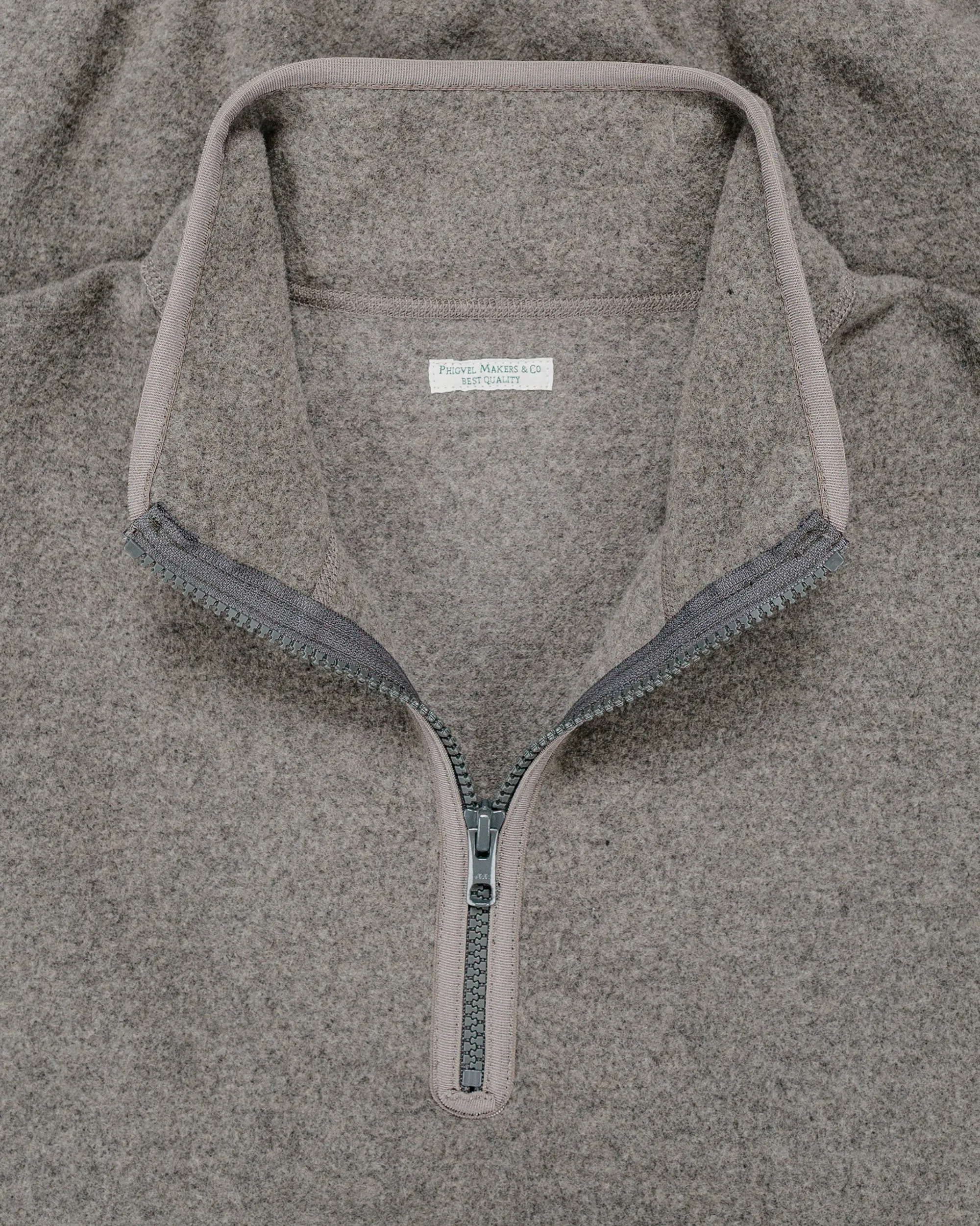 Phigvel Pullover Fleece Jacket Beige Gray sold by Lost & Found product image thumbnail 5