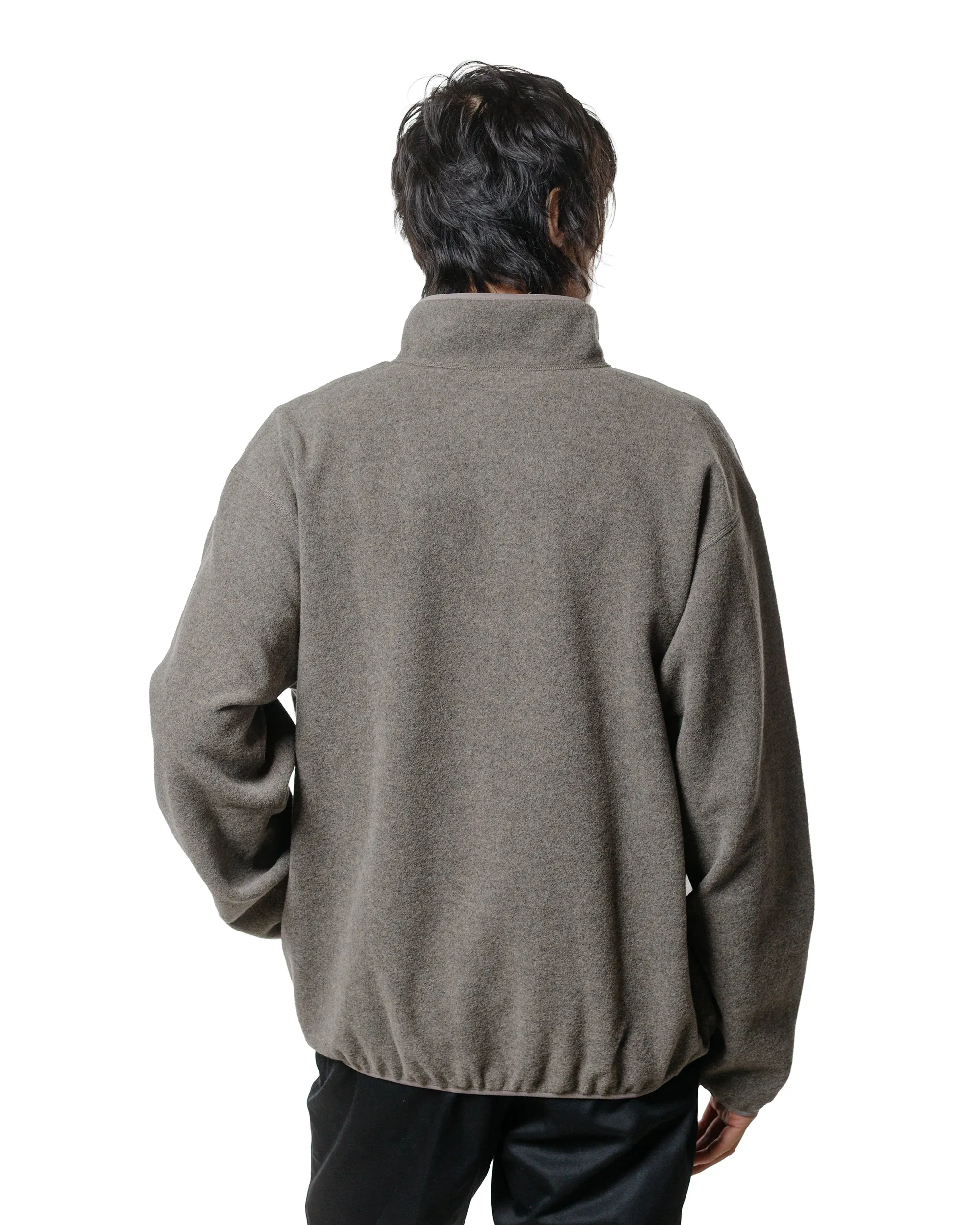 Phigvel Pullover Fleece Jacket Beige Gray sold by Lost & Found product image thumbnail 3