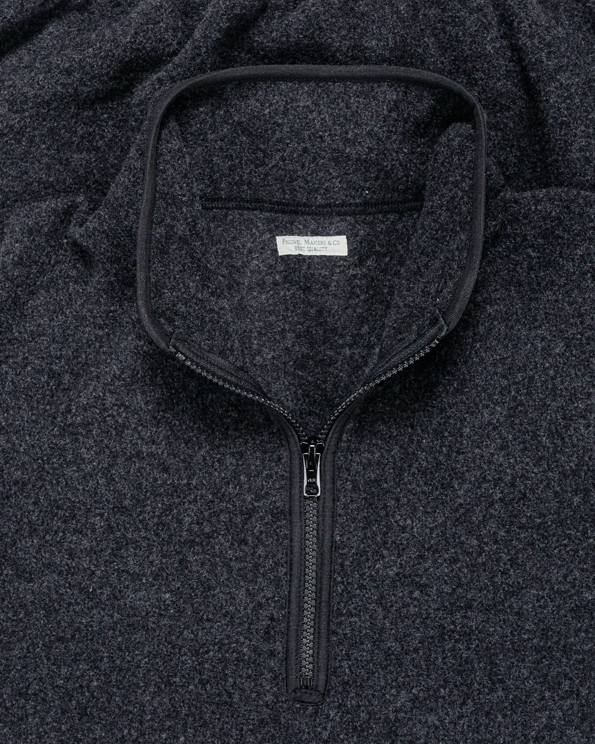 Phigvel Pullover Fleece Jacket Charcoal sold by Lost & Found product image thumbnail 5
