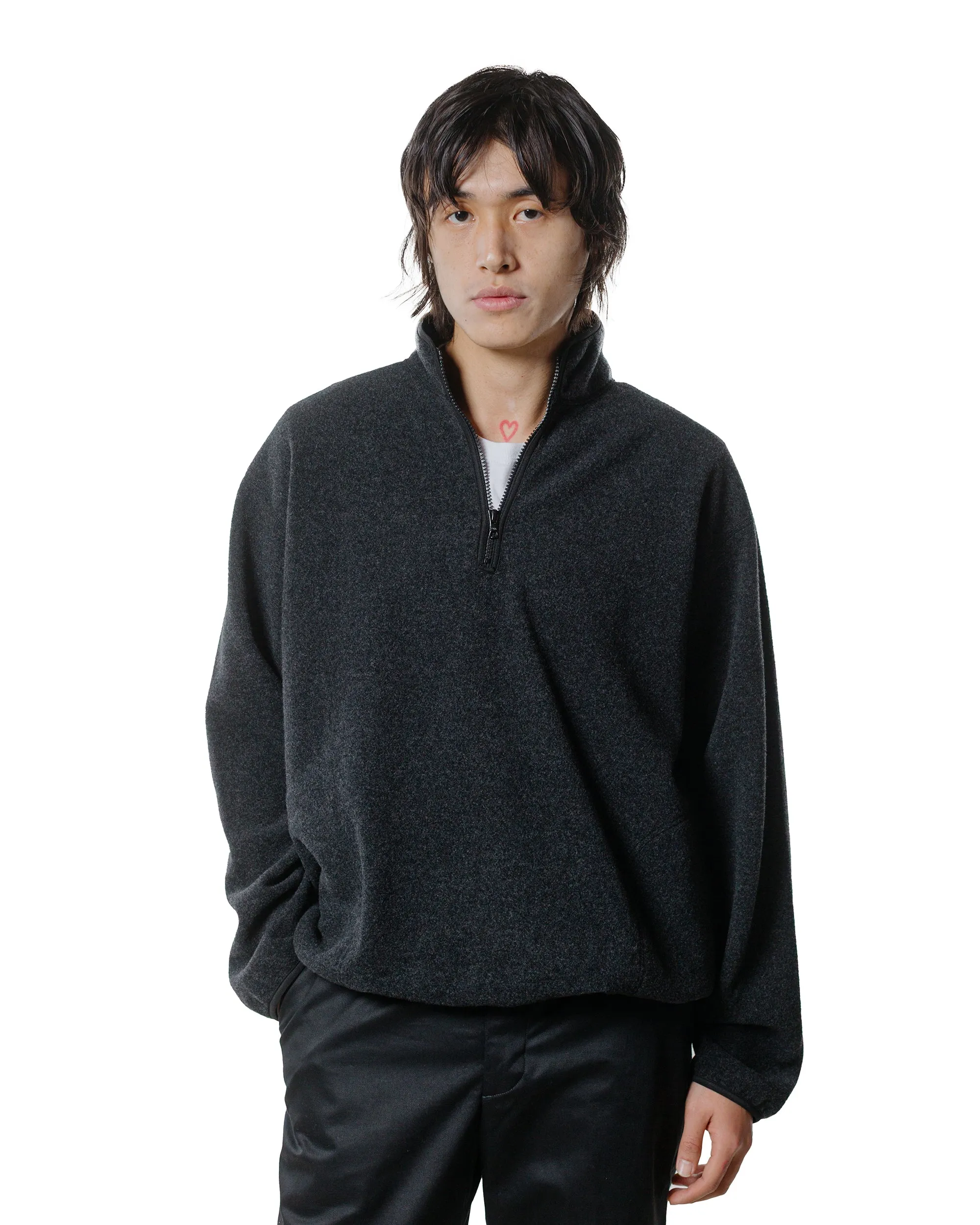 Phigvel Pullover Fleece Jacket Charcoal sold by Lost & Found product image thumbnail 2