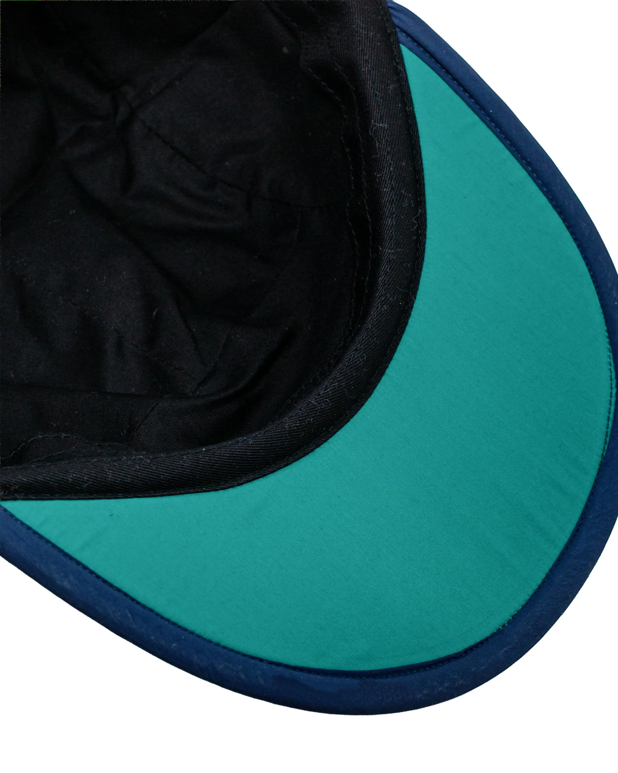 Found Feather 5 Panel Jet Cap Polar Fleece Grey Navy sold by Lost & Found product image thumbnail 3