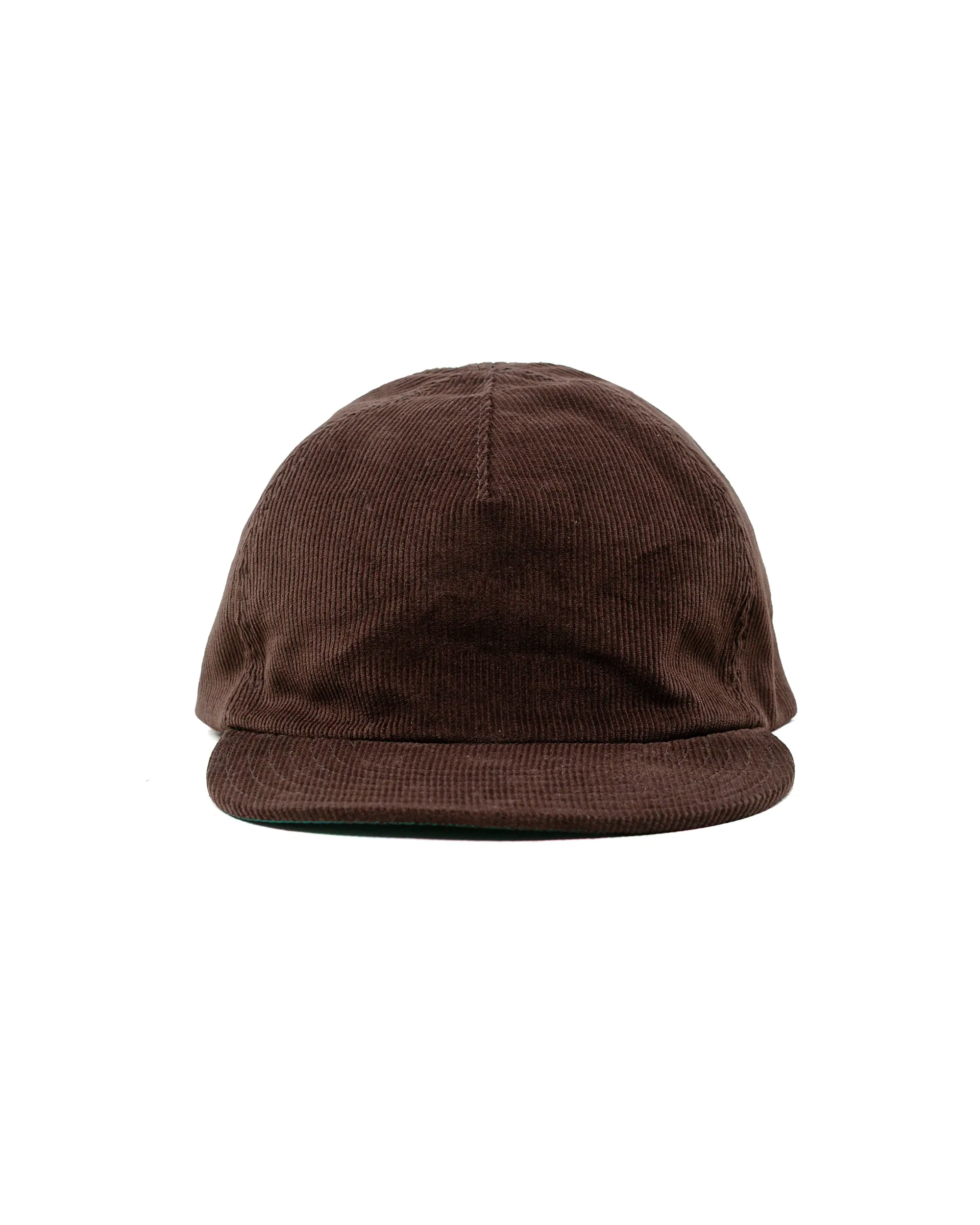 Found Feather 5 Panel Trucker Cap 14W Corduroy Dark Brown sold by Lost & Found