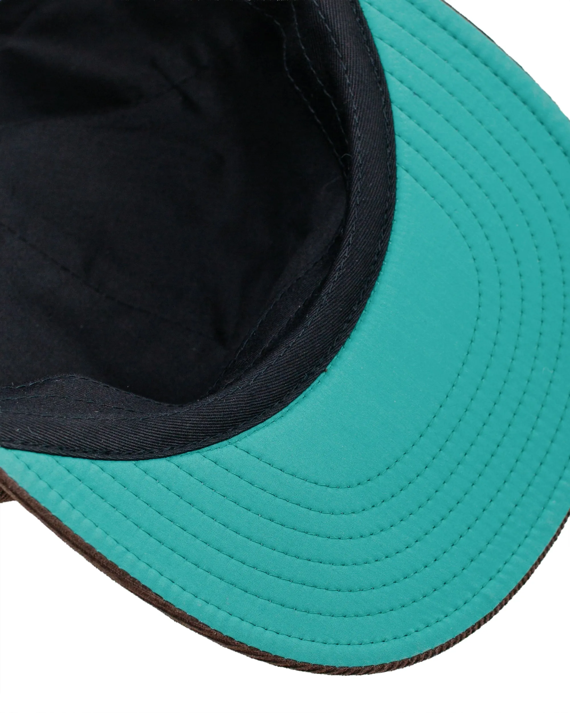 Found Feather 5 Panel Trucker Cap 14W Corduroy Dark Brown sold by Lost & Found product image thumbnail 3
