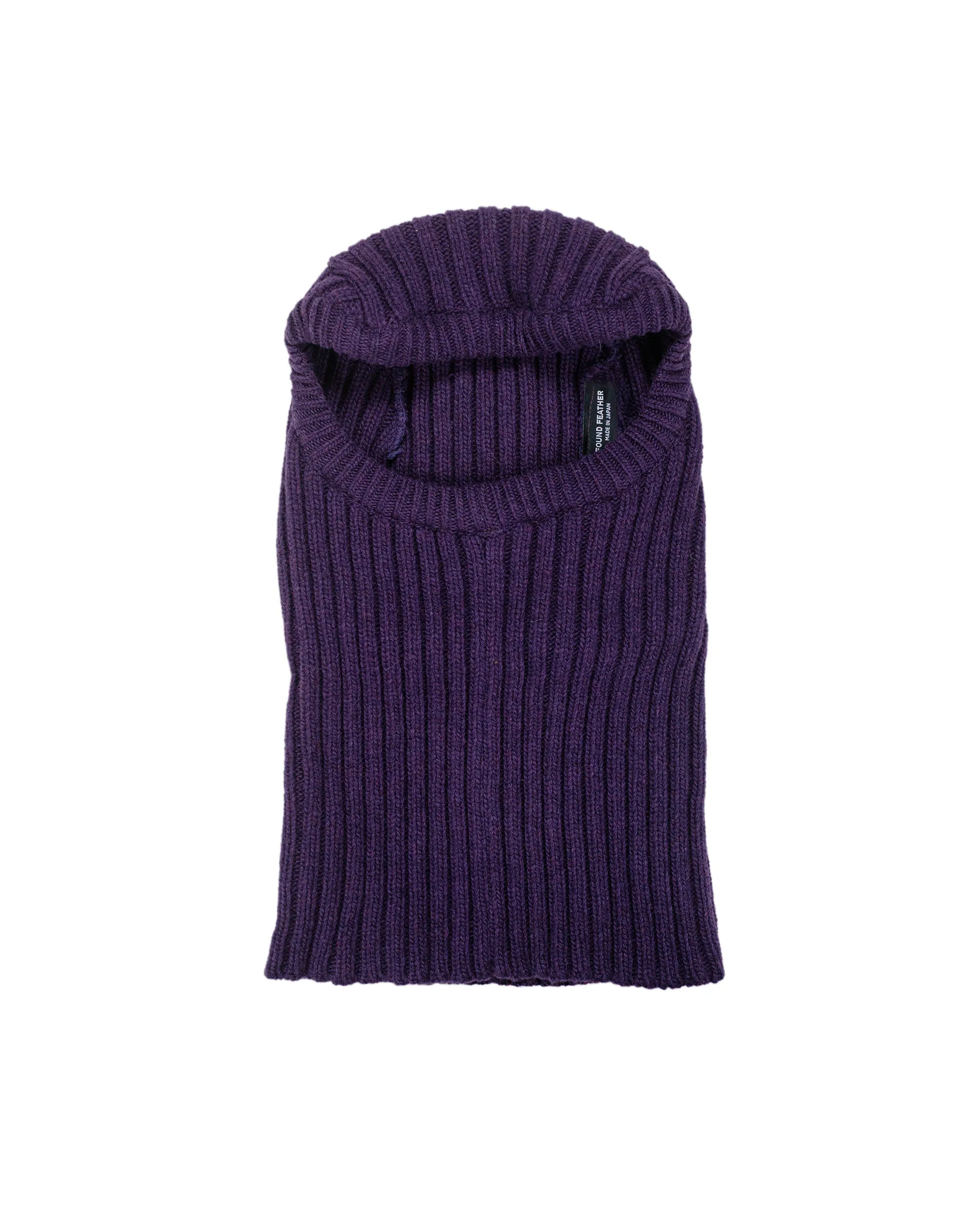 Found Feather Balaclava Lambswool Purple sold by Lost & Found