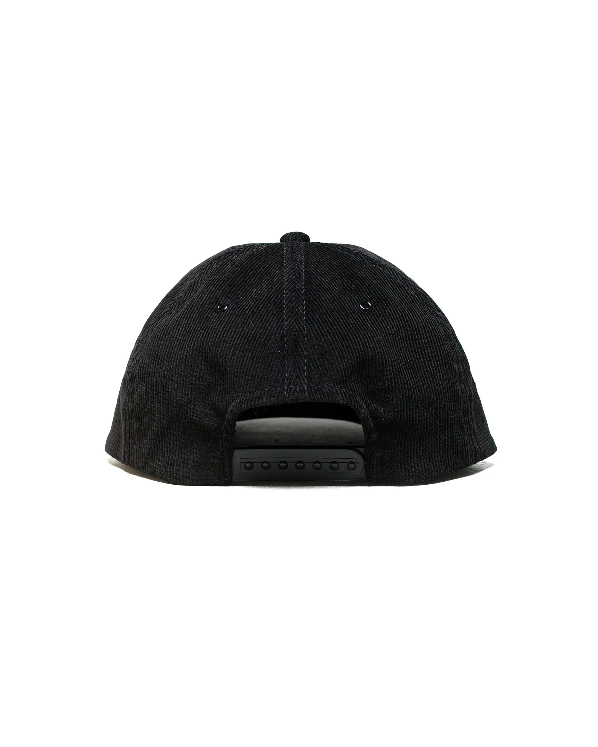 The Real McCoy's BA25106 Five Panel Corduroy Cap / Look At How Buco Did It! Black sold by Lost & Found product image thumbnail 2