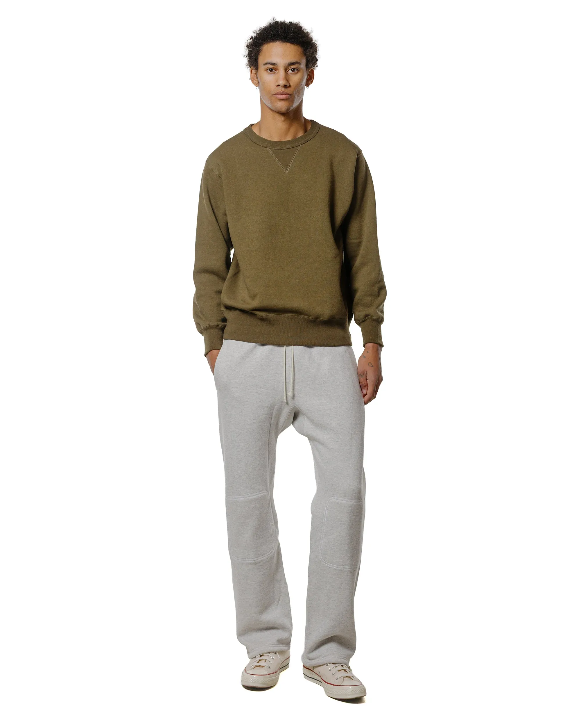 The Real McCoy's MC25114 U.S.N. Double-knee Sweatpants Snow Gray sold by Lost & Found product image thumbnail 4