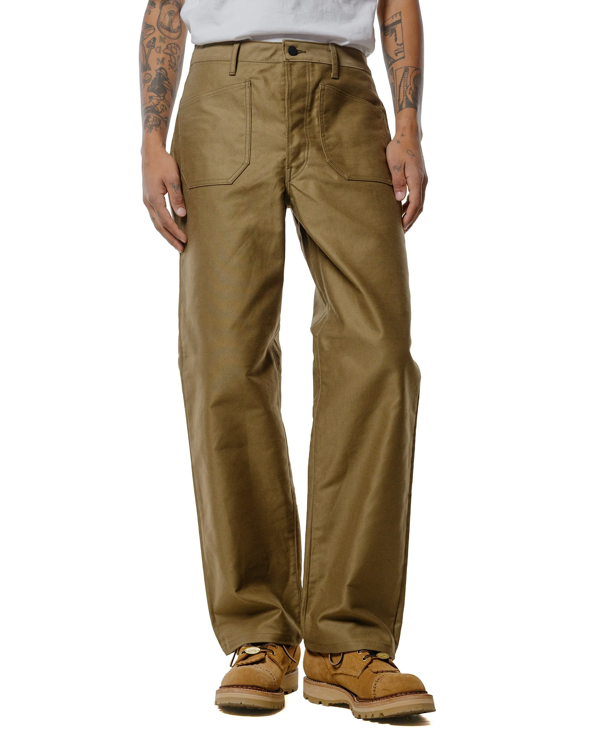 The Real McCoy's MP25103 U.S.N. N-1 Trousers Modify Khaki sold by Lost & Found product image thumbnail 2