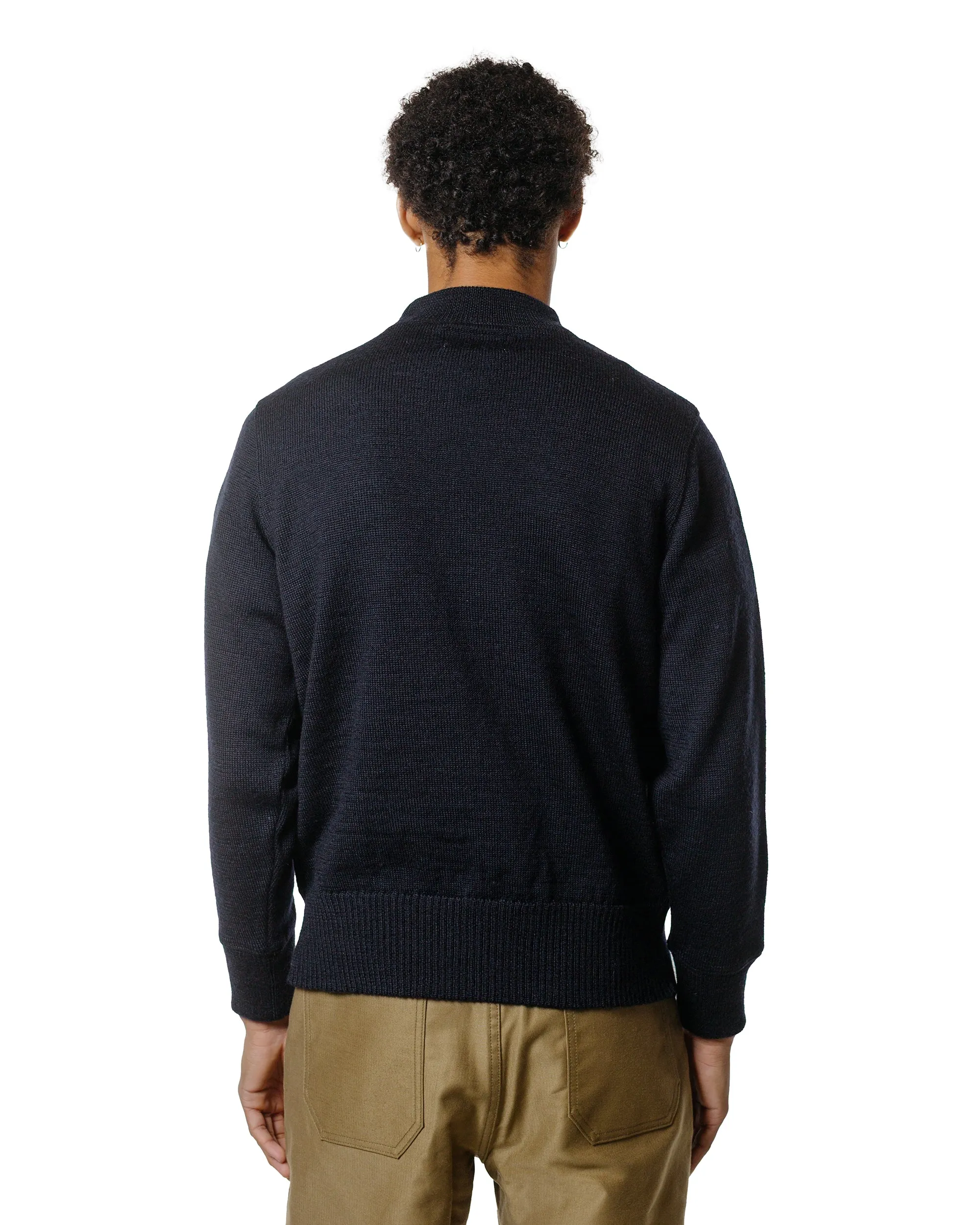 The Real McCoy's MC25108 U.S.N. Blue Wool Jersey Navy sold by Lost & Found product image thumbnail 3