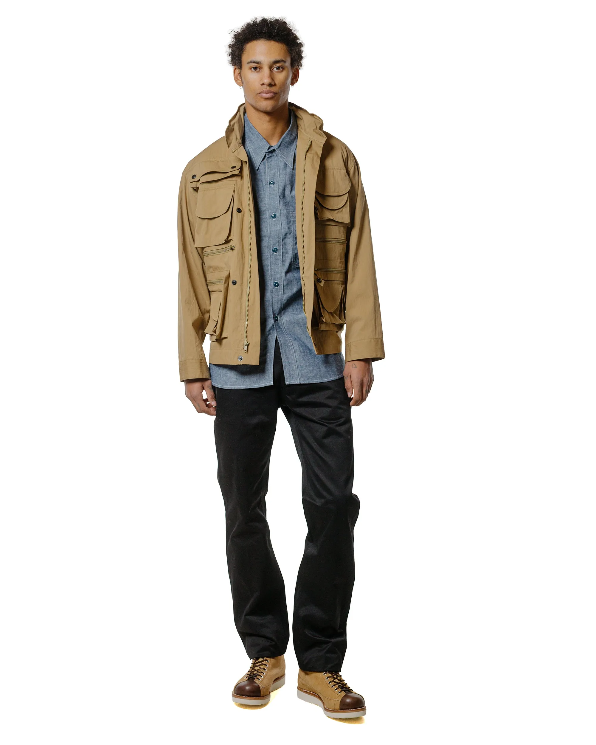 The Real McCoy's MS25005 U.S. Navy Chambray Shirt S/S (Modify) Light Blue sold by Lost & Found product image thumbnail 4