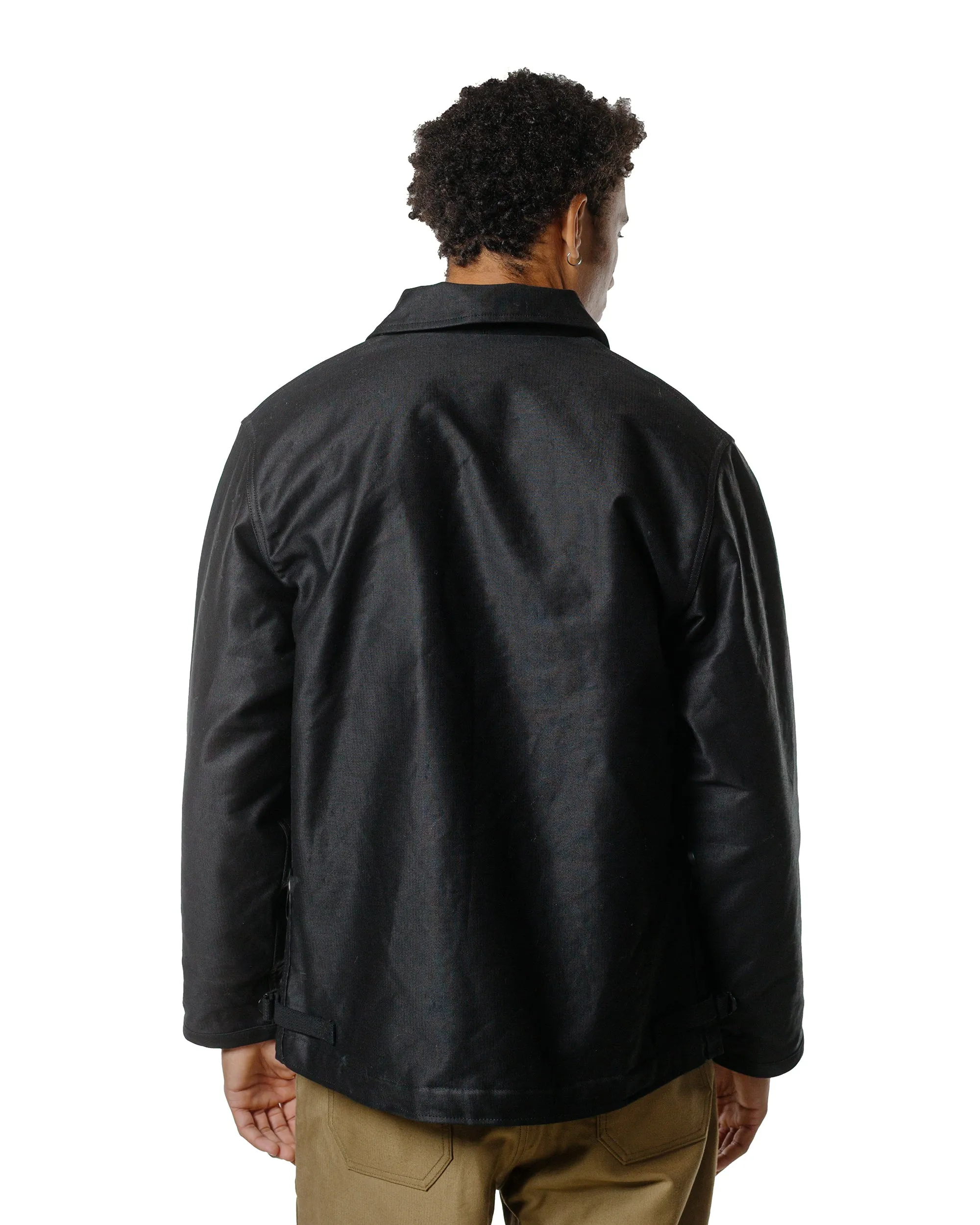 The Real McCoy's BJ25101 Buco Civilian Collared Deck Jacket Black sold by Lost & Found product image thumbnail 3