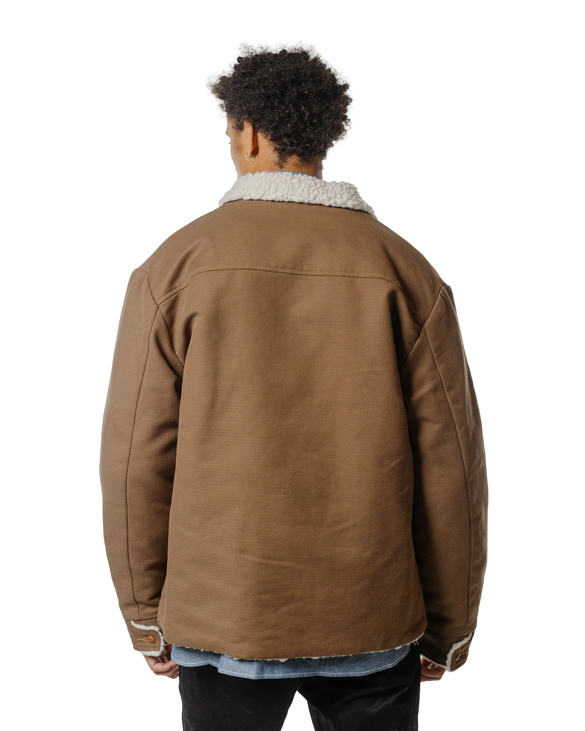 The Real McCoy's MJ25125 Moleskin Ranch Coat Brown sold by Lost & Found product image thumbnail 3