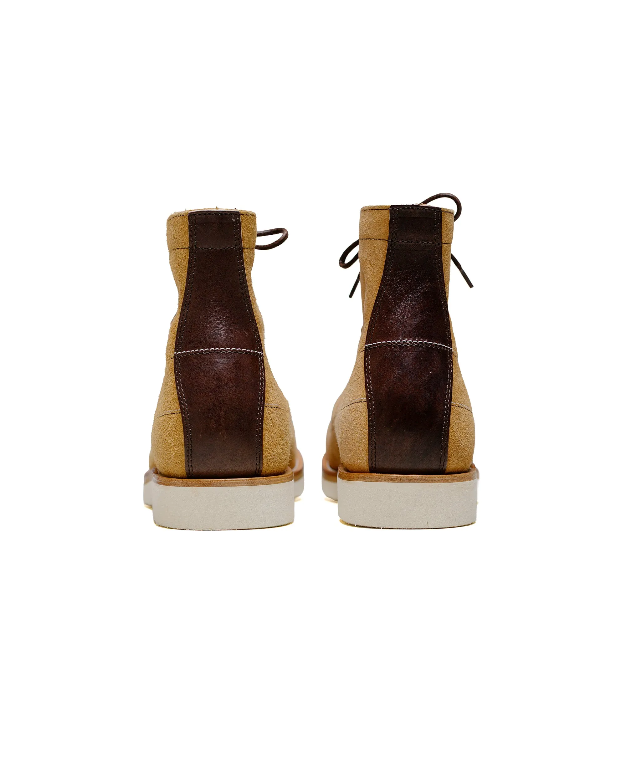 The Real McCoy's MA24009 Ten Mile Work Boots / Rough Out Leather Beige sold by Lost & Found product image thumbnail 4