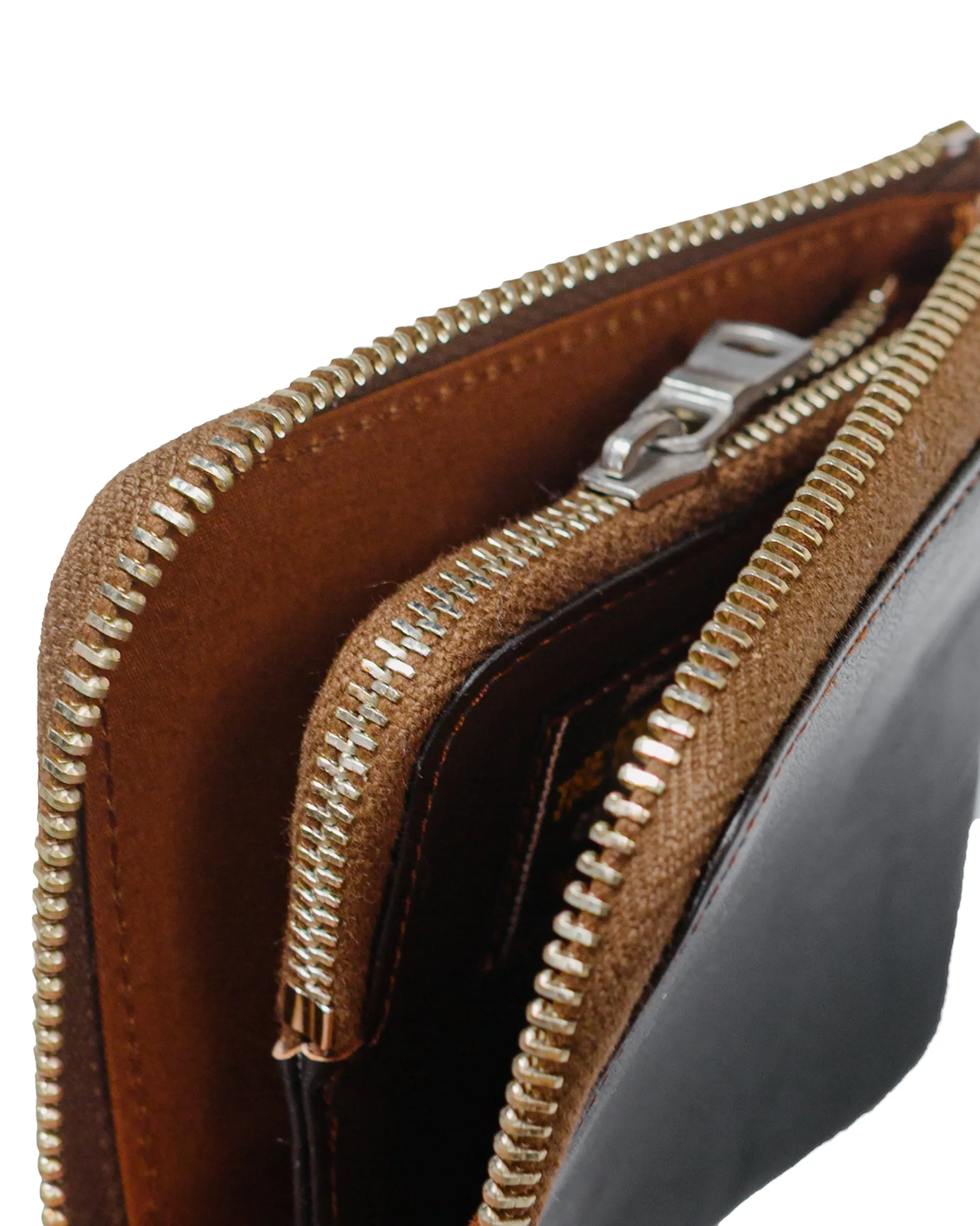 The Real McCoy's MW17100 McCoy's Horsehide Wallet Seal Brown sold by Lost & Found product image thumbnail 2