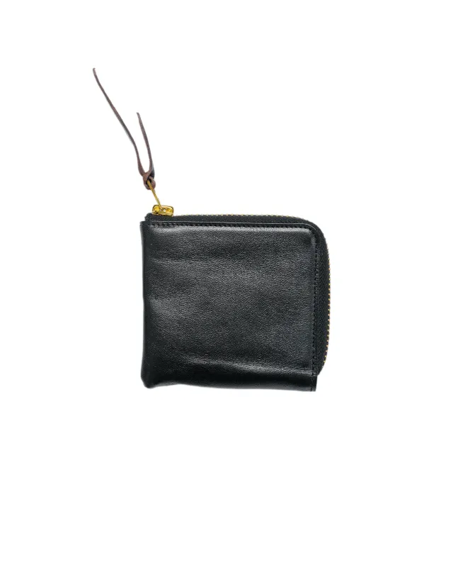 The Real McCoy's MW17100 McCoy's Horsehide Wallet Black sold by Lost & Found