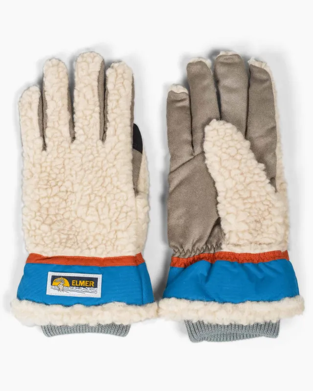 Elmer By Swany EM353 Teddy 5Finger Beige/Blue sold by Lost & Found