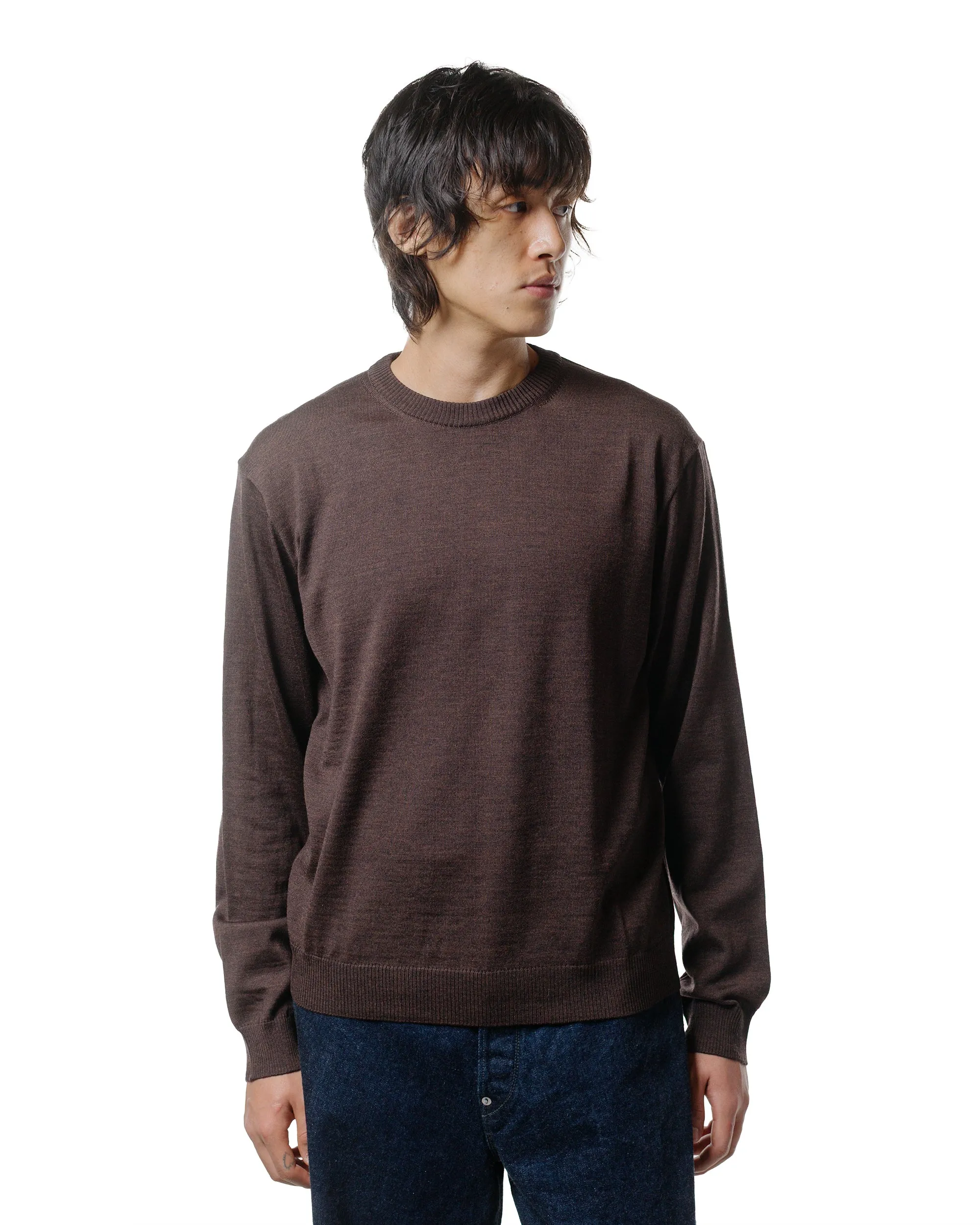 Another Aspect Another Sweater 5.0 Brown Melange sold by Lost & Found product image thumbnail 2