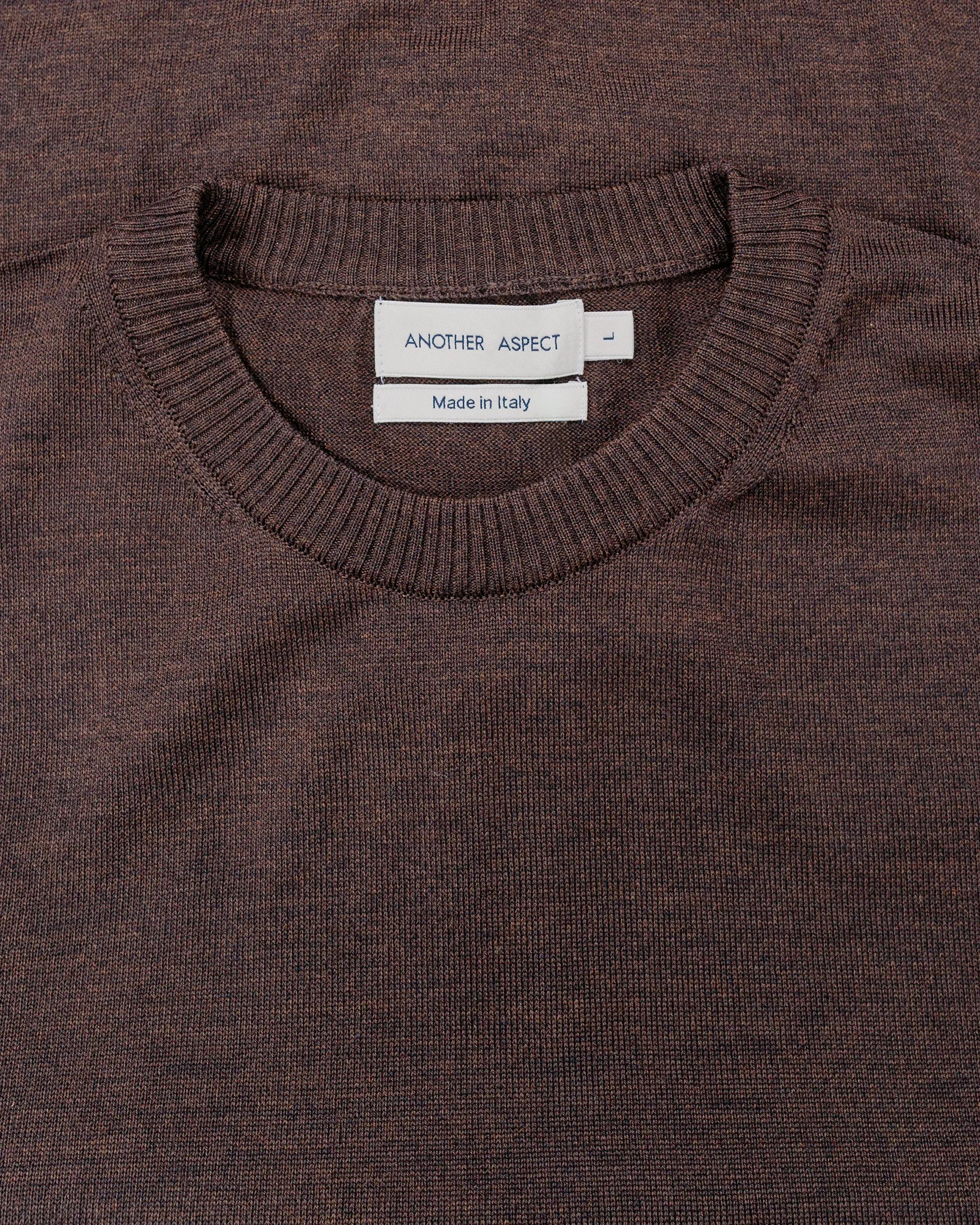 Another Aspect Another Sweater 5.0 Brown Melange sold by Lost & Found product image thumbnail 5