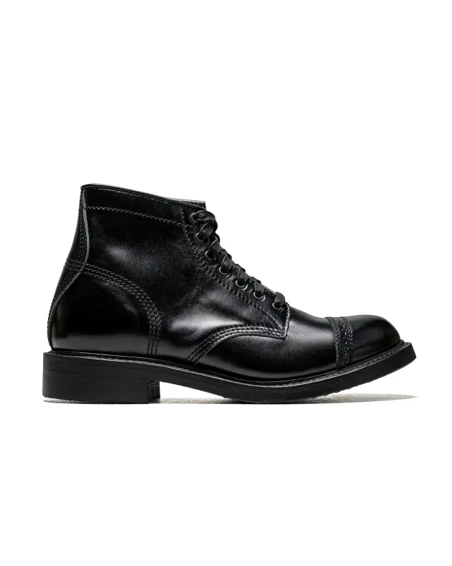 John Lofgren Bootmaker Combat Boots Shinki Hikaku Shell Cordovan Black Ops made by Lost & Found