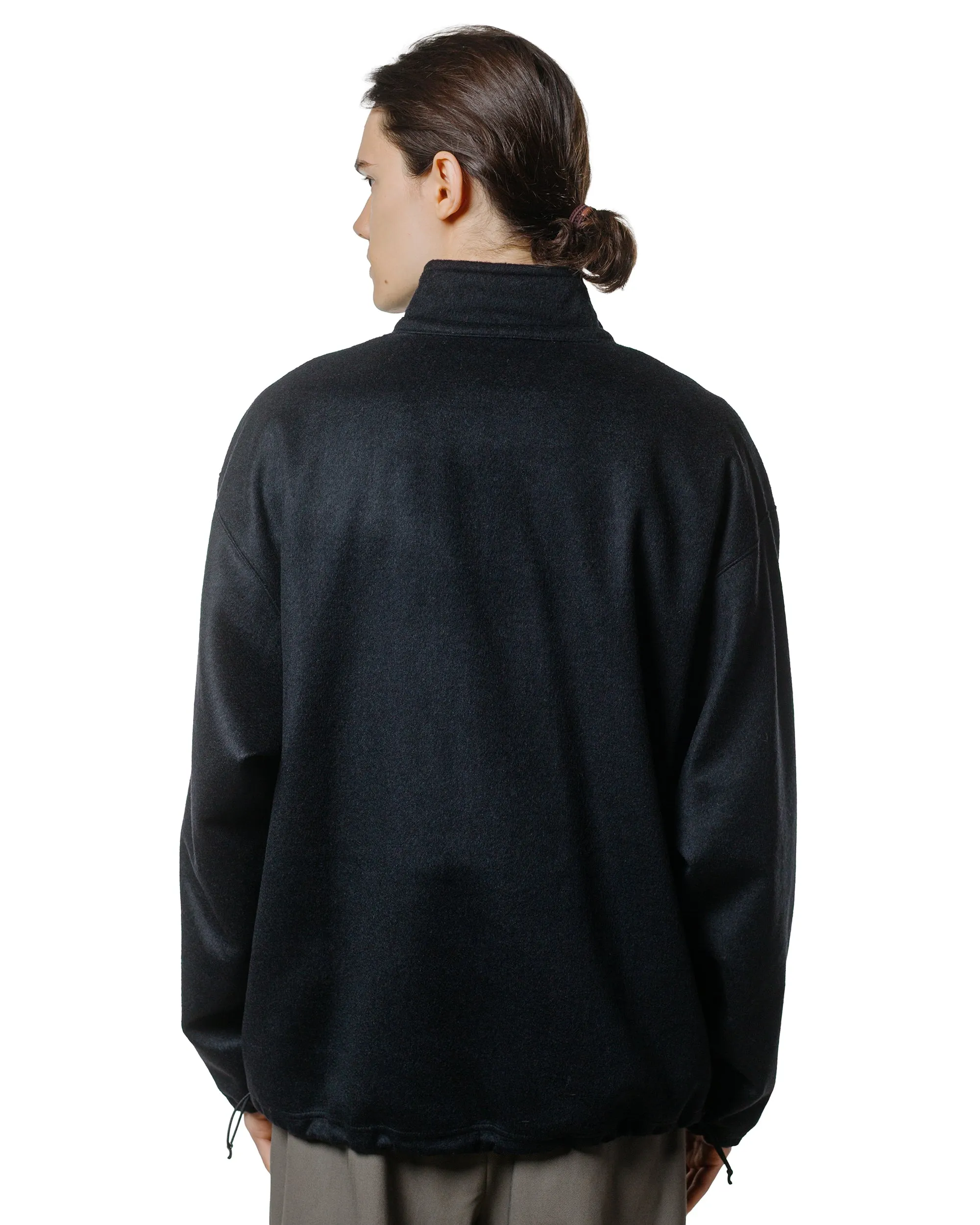 marka Half Zip Shirt Wool Silk Beaver Black sold by Lost & Found product image thumbnail 3