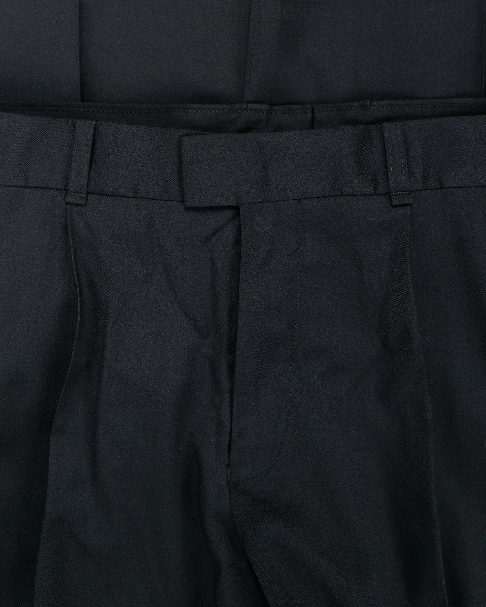 Our Legacy Slack Trouser Black Worsted Wool sold by Lost & Found product image thumbnail 5