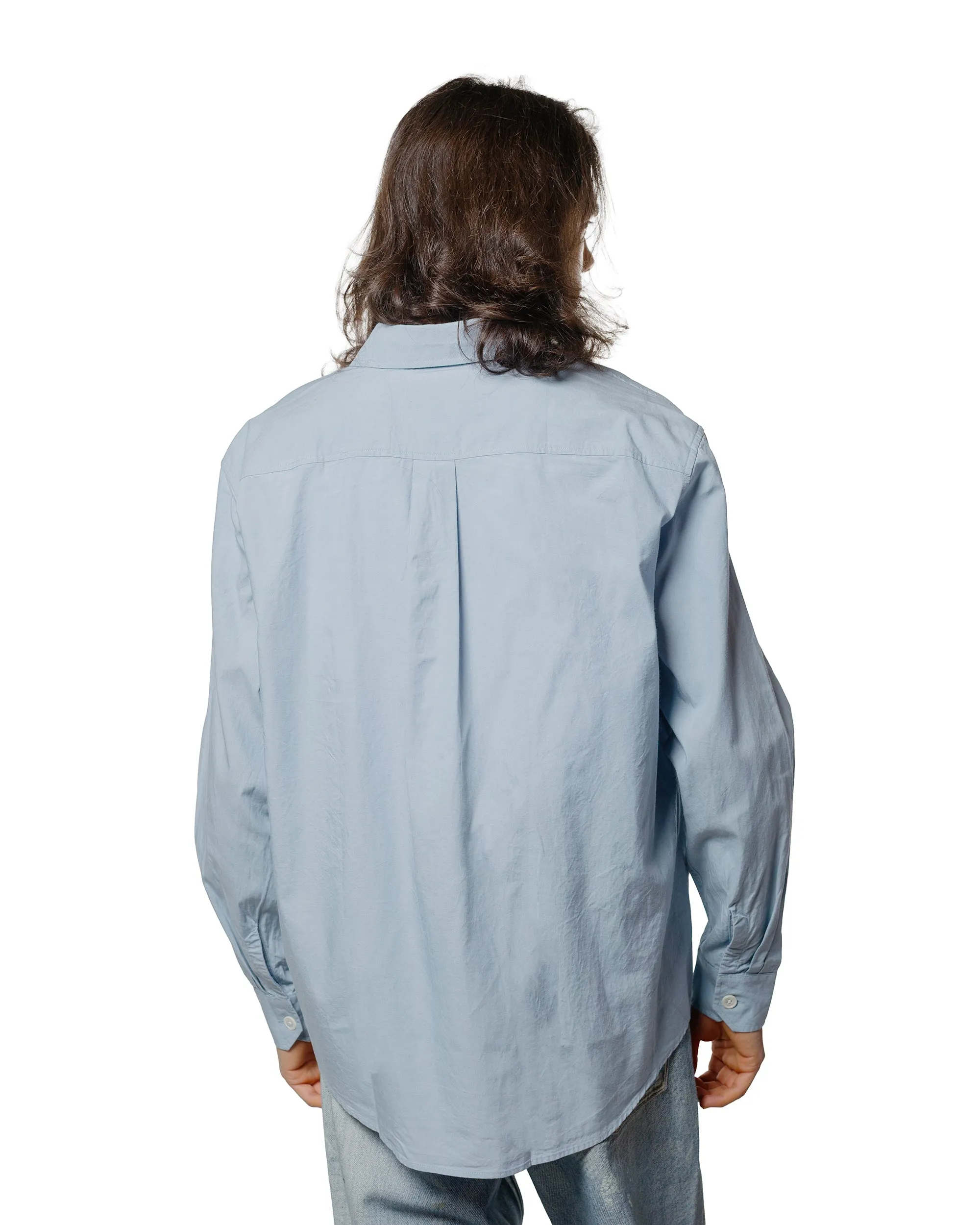 Our Legacy Beyond Shirt Powder Blue Liquid Poplin sold by Lost & Found product image thumbnail 3