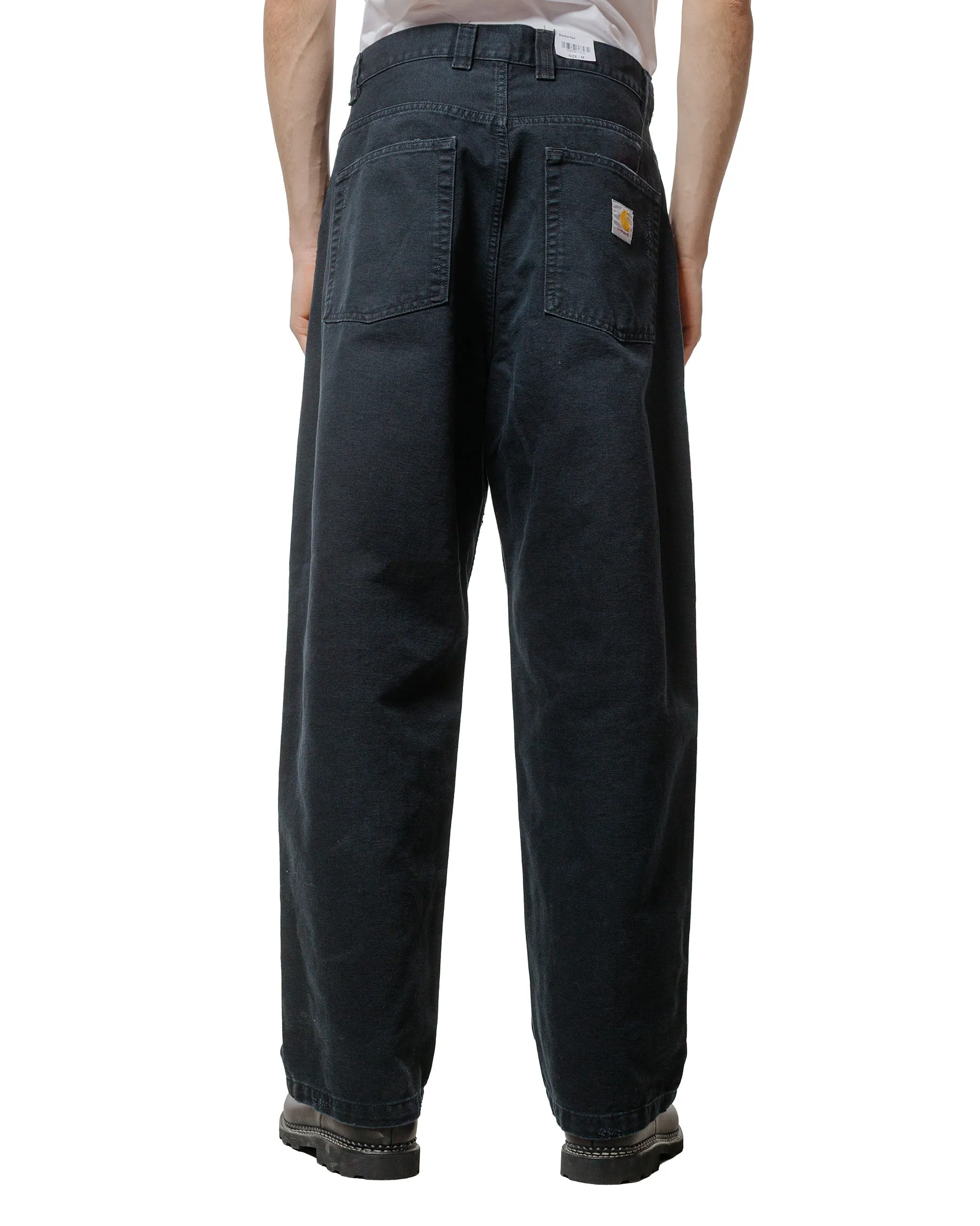 Carhartt W.I.P. Brandon Pant Black Grind Wash sold by Lost & Found product image thumbnail 3