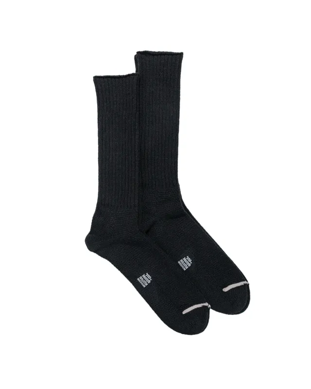 The Real McCoy’s MA22011 McCoy's 2PCS Pack Socks Black sold by Lost & Found