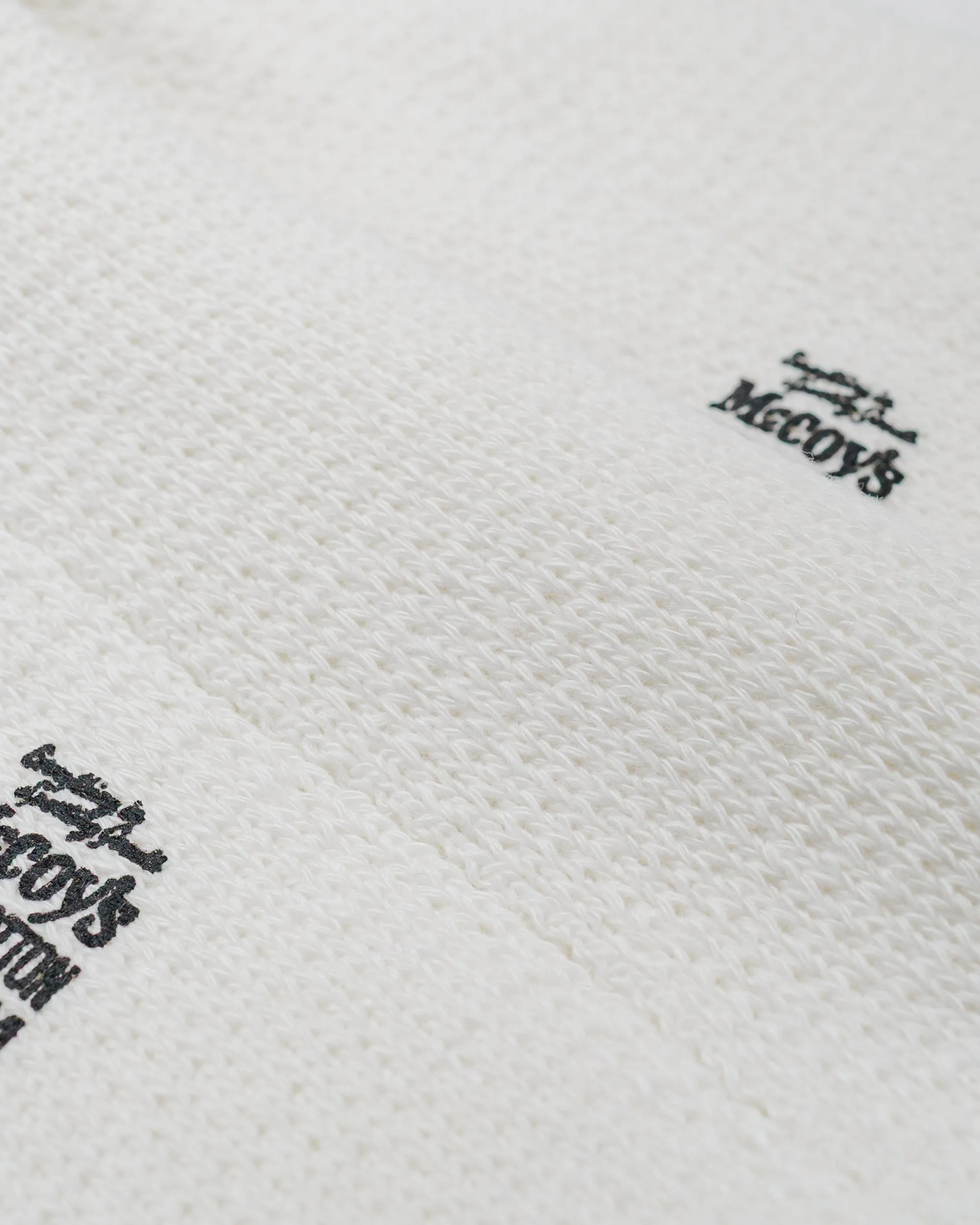 The Real McCoy’s MA22011 McCoy's 2PCS Pack Socks White sold by Lost & Found product image thumbnail 2