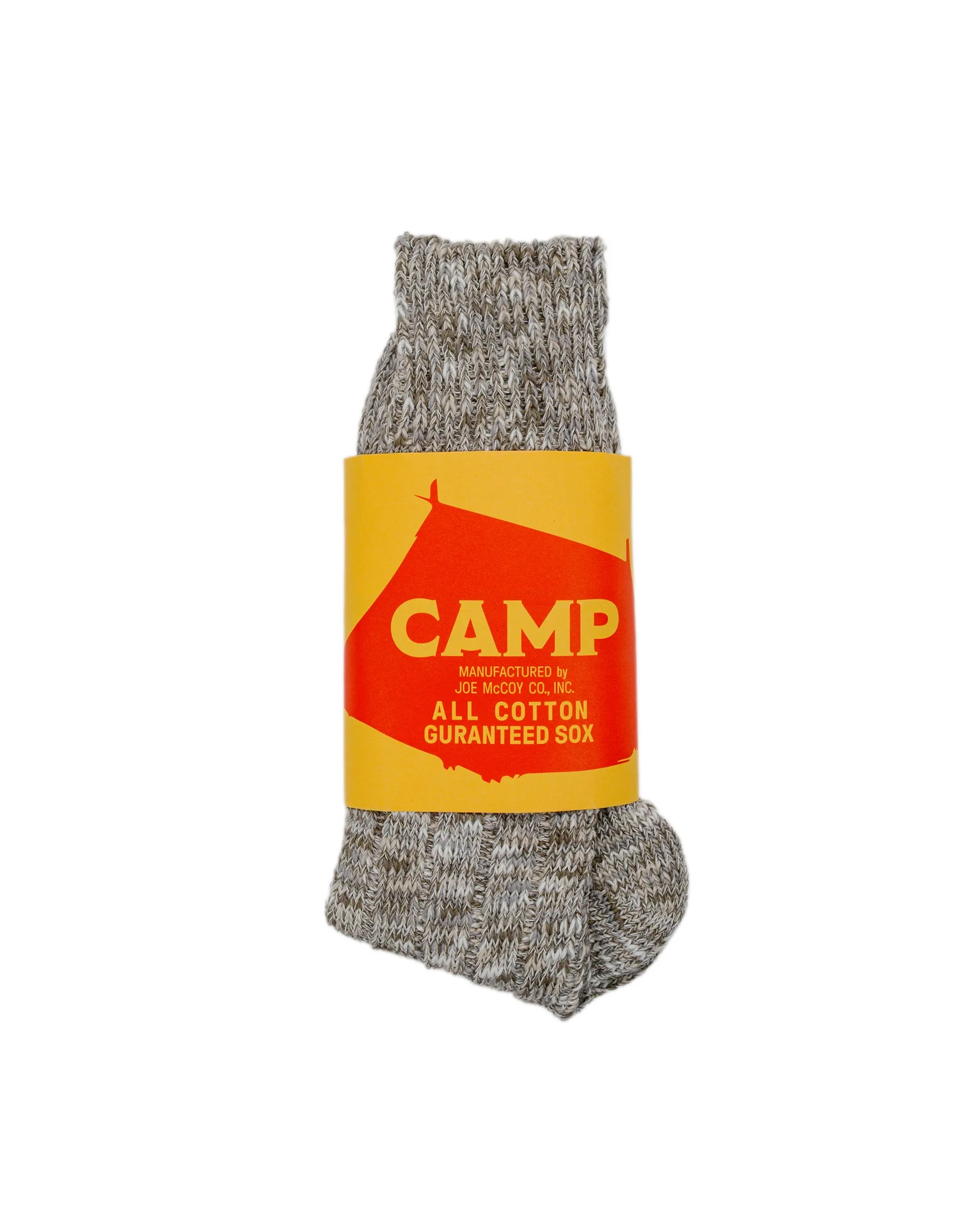 The Real McCoy’s MA22012 Outdoor Socks 'Camp' Khaki sold by Lost & Found