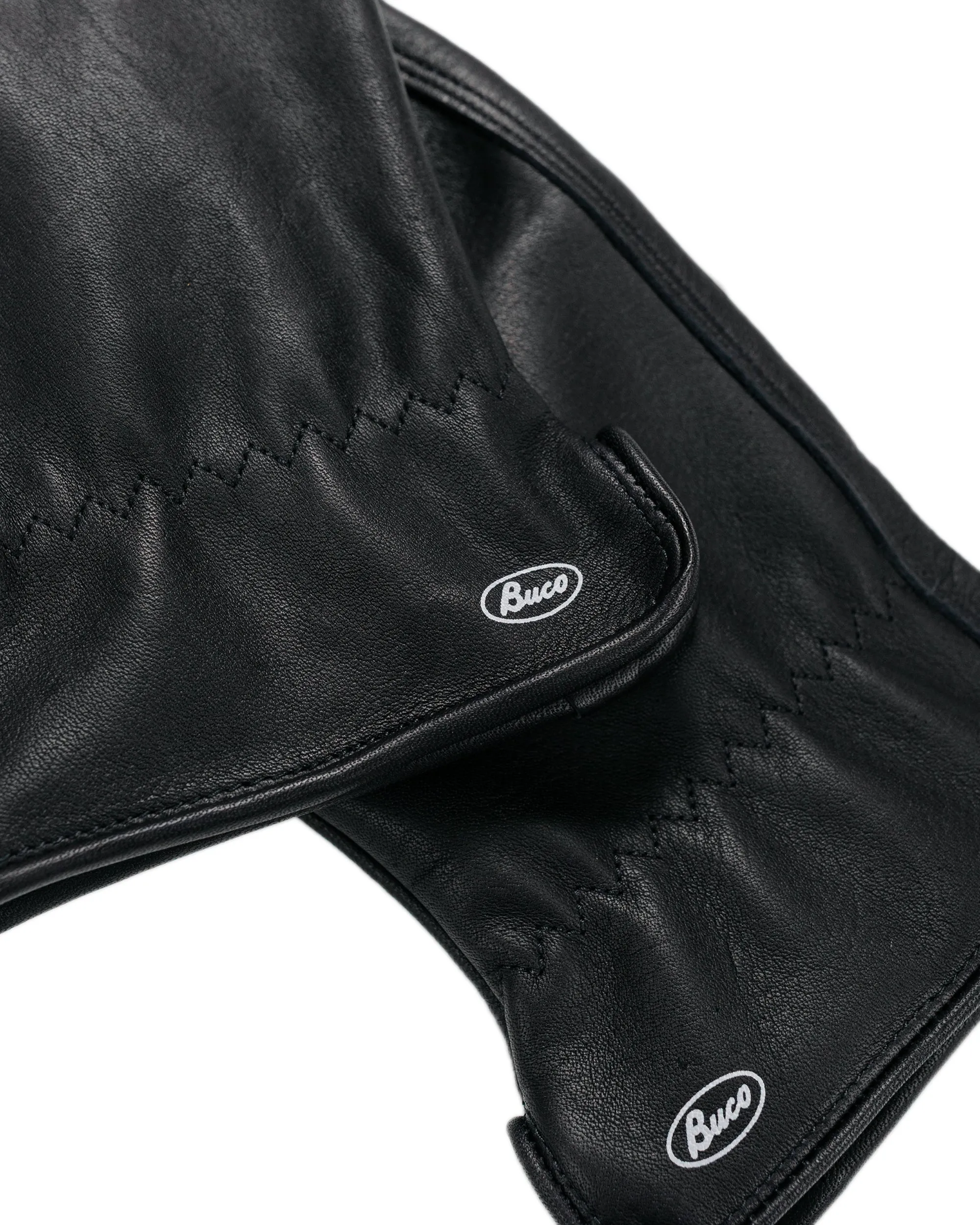 The Real McCoy's BA25001 BUCO Horsehide Motorcycle Gloves Black sold by Lost & Found product image thumbnail 2