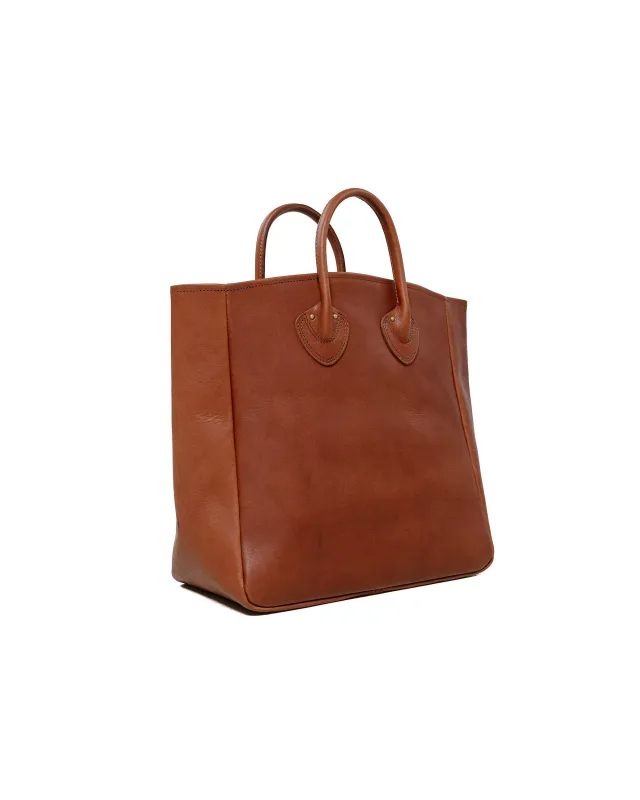 The Real McCoy's MA25101 Leather Tote Handbag Brown sold by Lost & Found