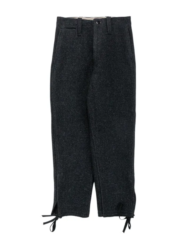 The Real McCoy's MP25104 U.S. Navy Submarine Trousers Charcoal sold by Lost & Found