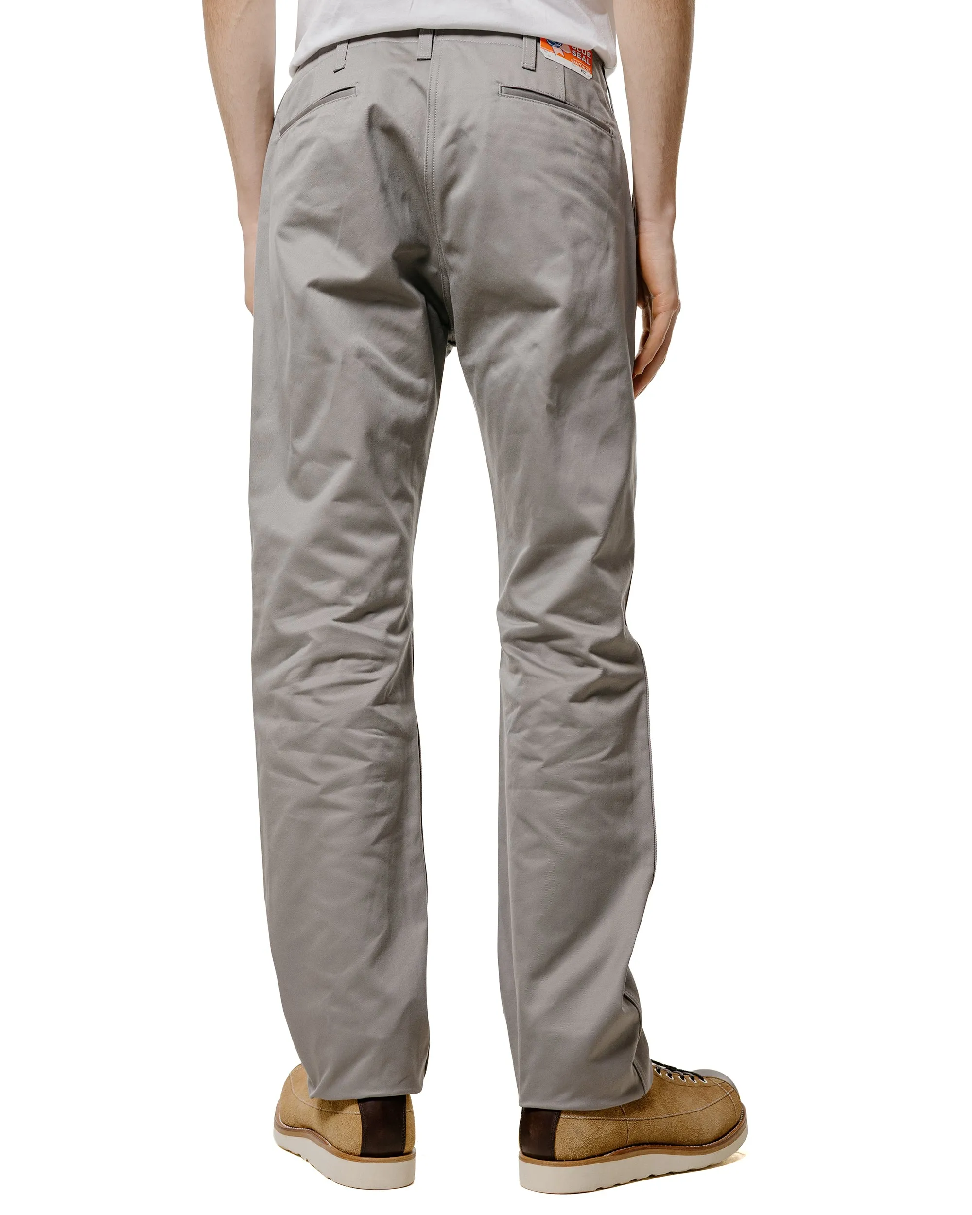 The Real McCoy's MP19010 Blue Seal Chino Trousers Medium Gray sold by Lost & Found product image thumbnail 3