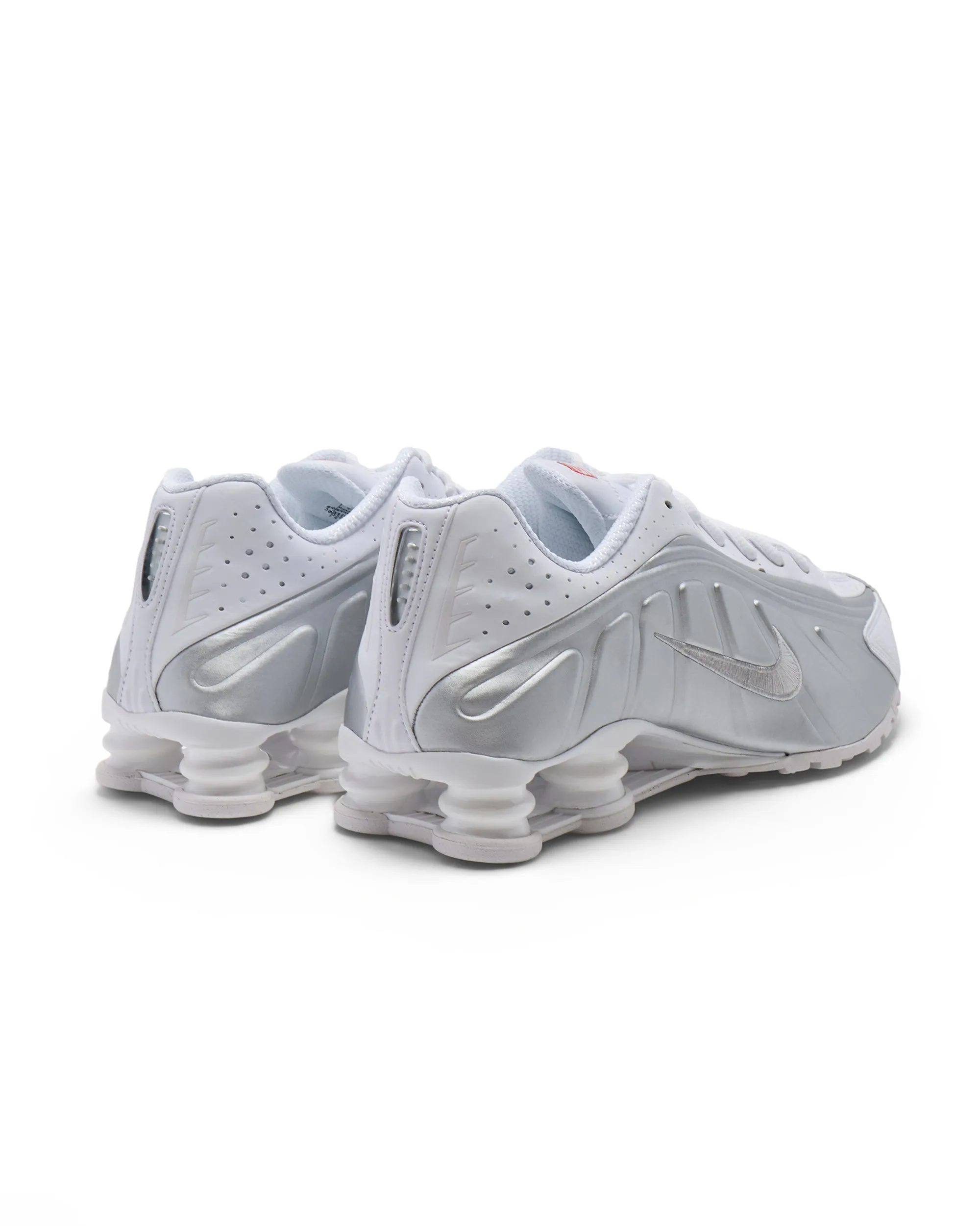 Nike Shox R4 White/Metallic Silver sold by Lost & Found product image thumbnail 3