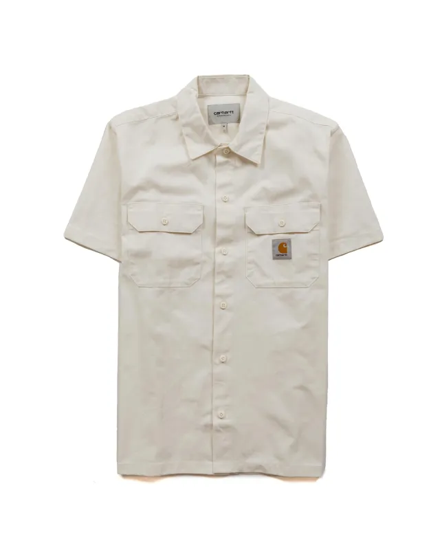 Carhartt W.I.P. Master Short Sleeve Shirt Wax sold by Lost & Found