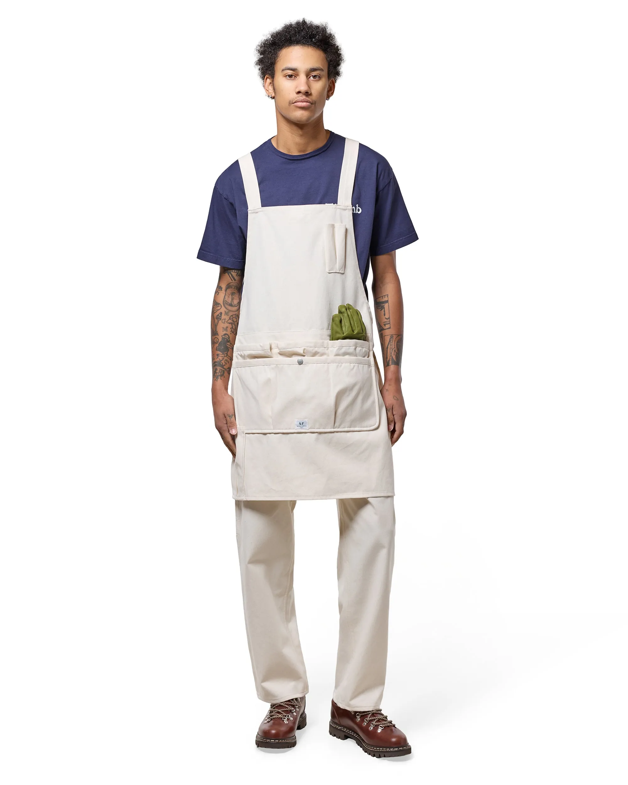 Sassafras Whole Hole Apron Canvas Natural sold by Lost & Found product image thumbnail 2