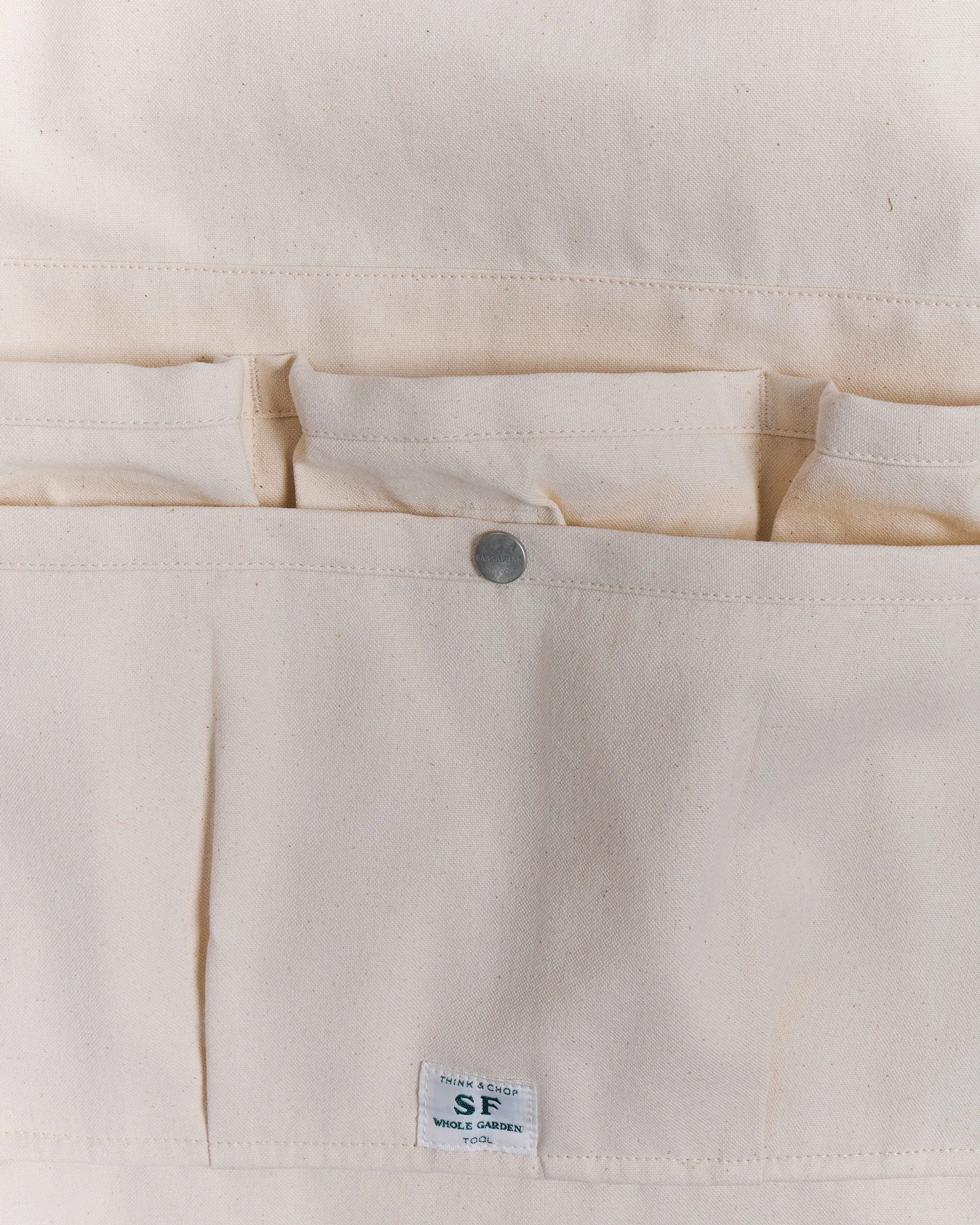 Sassafras Whole Hole Apron Canvas Natural sold by Lost & Found product image thumbnail 4