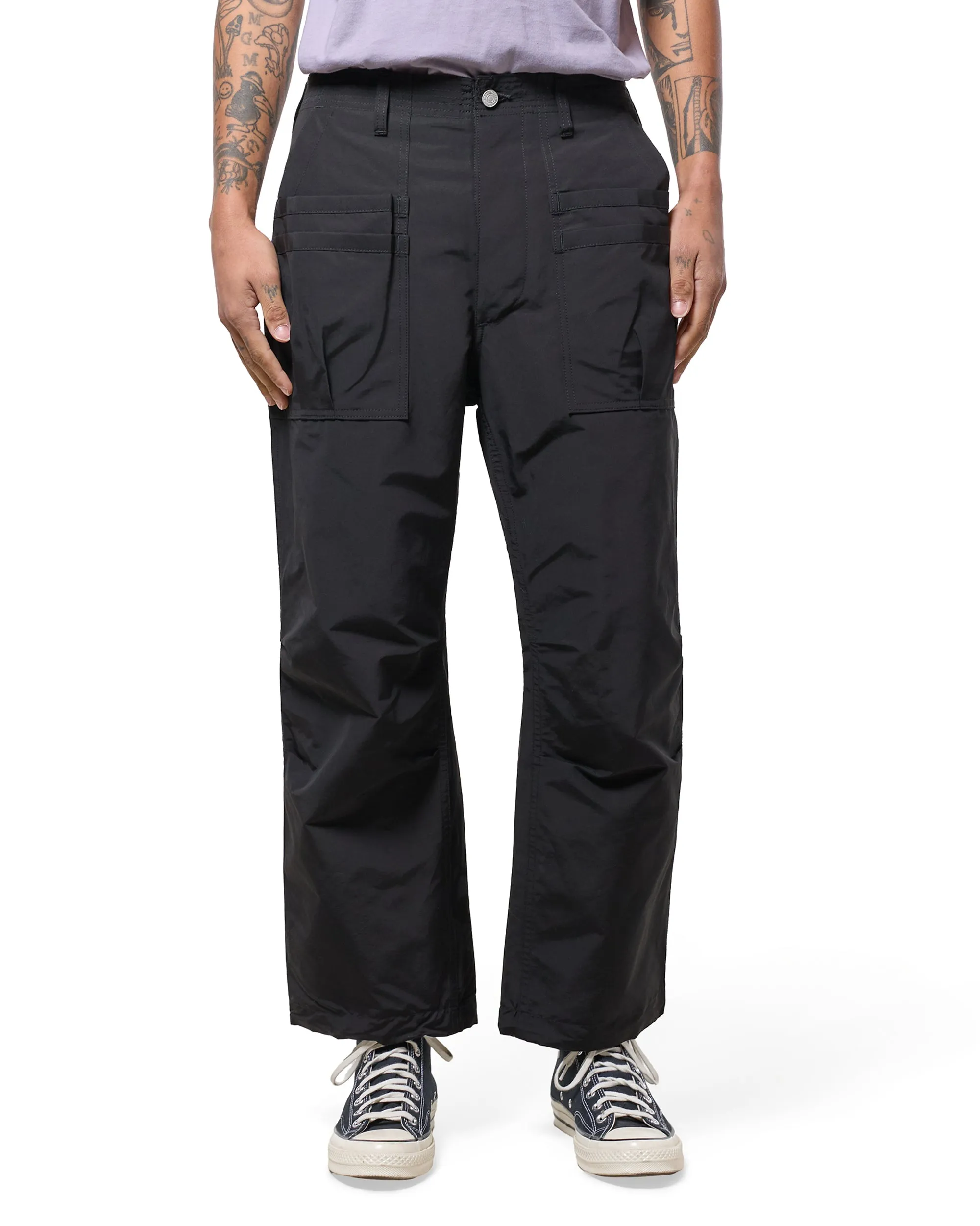 Sassafras Overgrown Fatigue Pants 60/40 Cotton Nylon Black sold by Lost & Found product image thumbnail 2