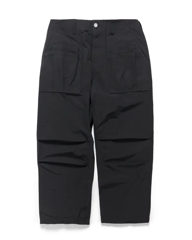 Sassafras Overgrown Fatigue Pants 60/40 Cotton Nylon Black made by Lost & Found