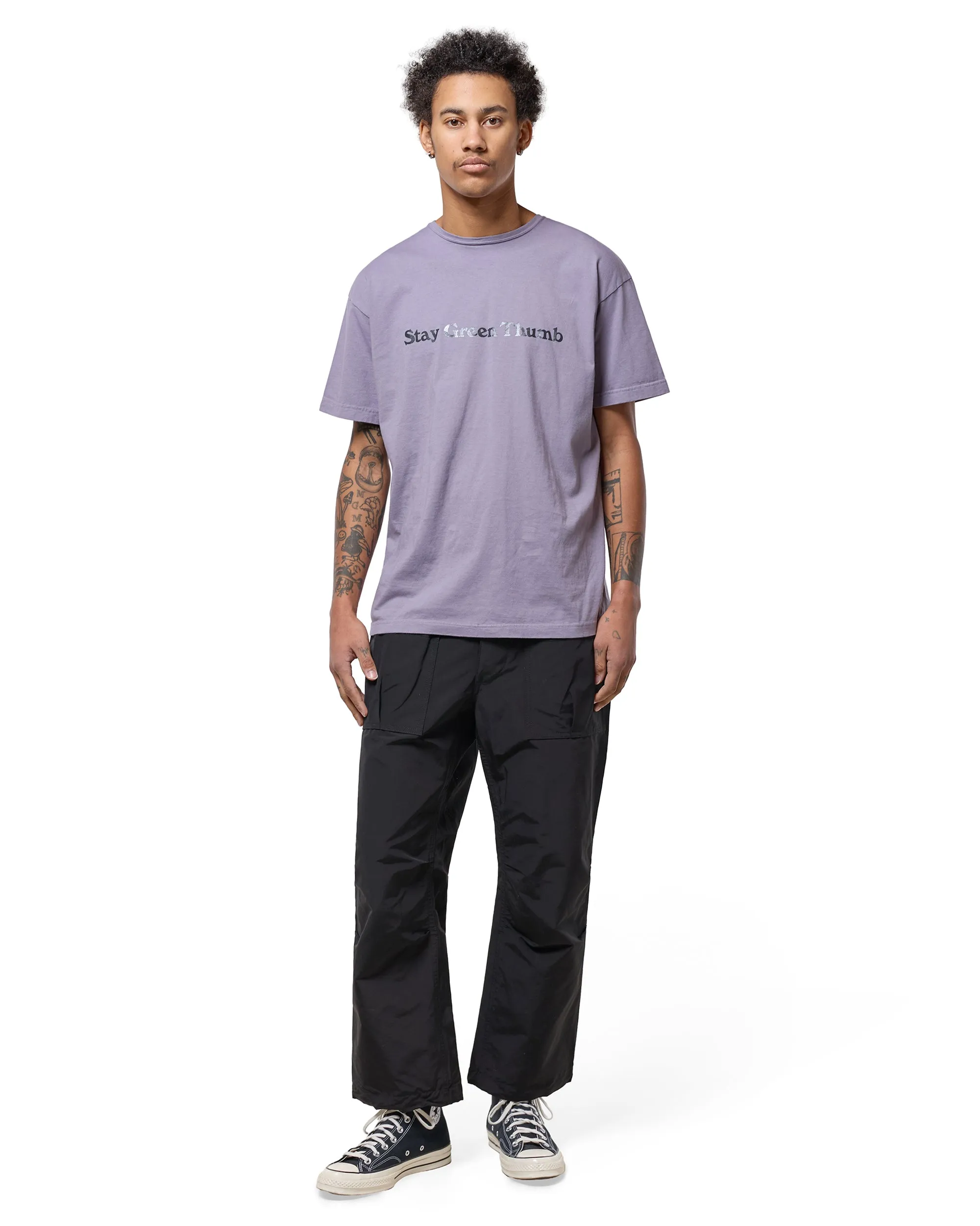 Sassafras Overgrown Fatigue Pants 60/40 Cotton Nylon Black sold by Lost & Found product image thumbnail 4