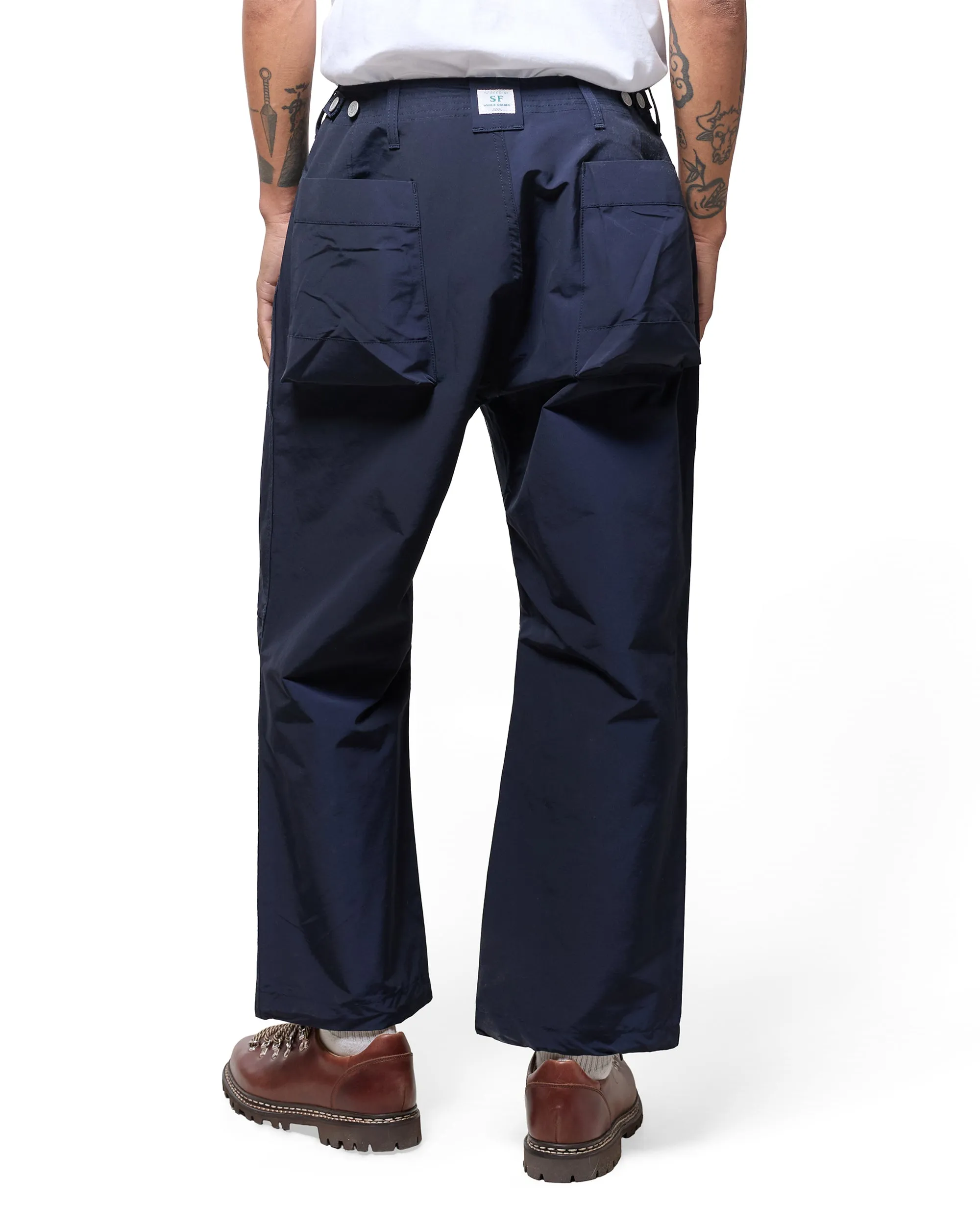 Sassafras Overgrown Fatigue Pants 60/40 Cotton Nylon Navy sold by Lost & Found product image thumbnail 3