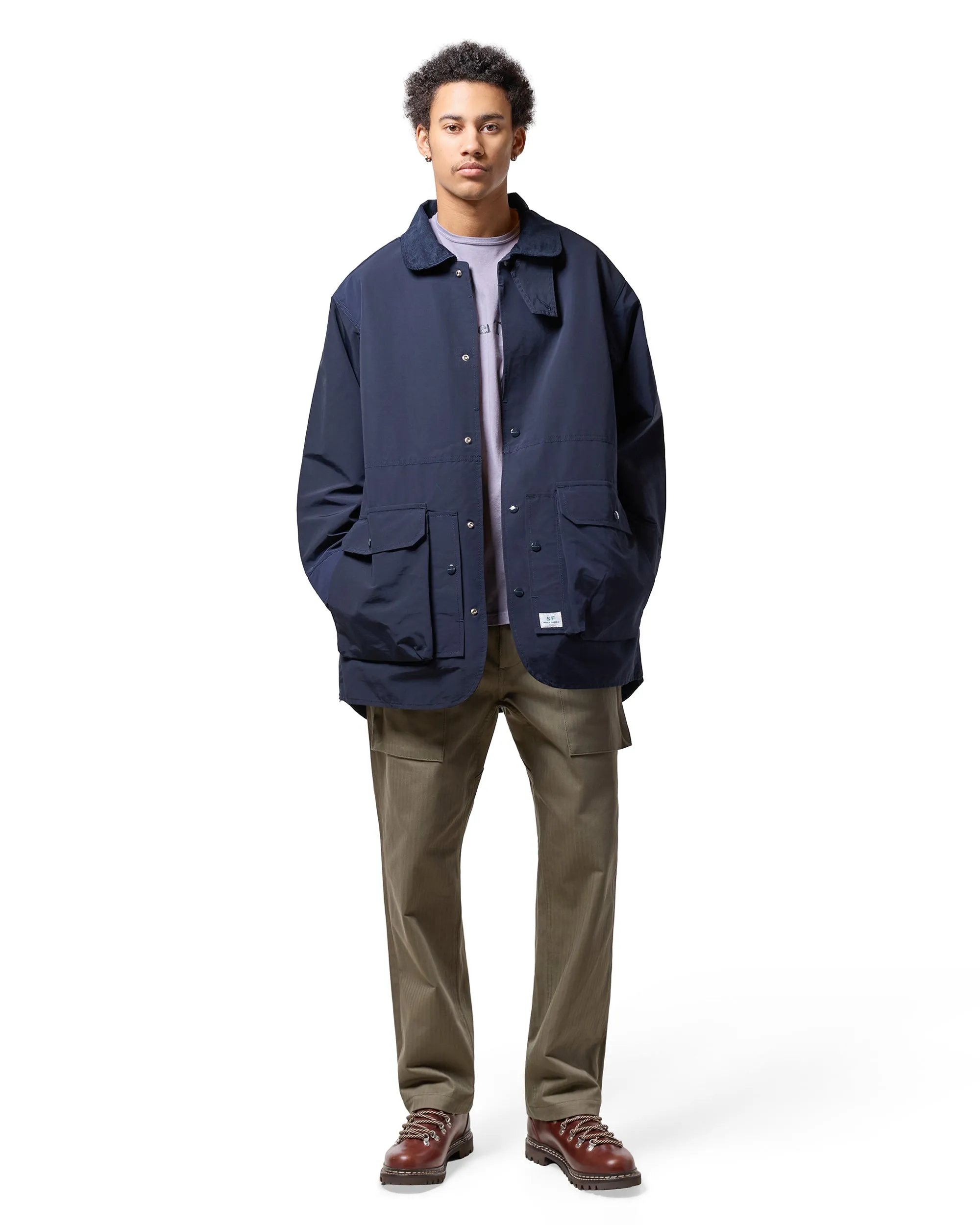 Sassafras G.D.U. Pants Herringbone Twill Olive sold by Lost & Found product image thumbnail 4