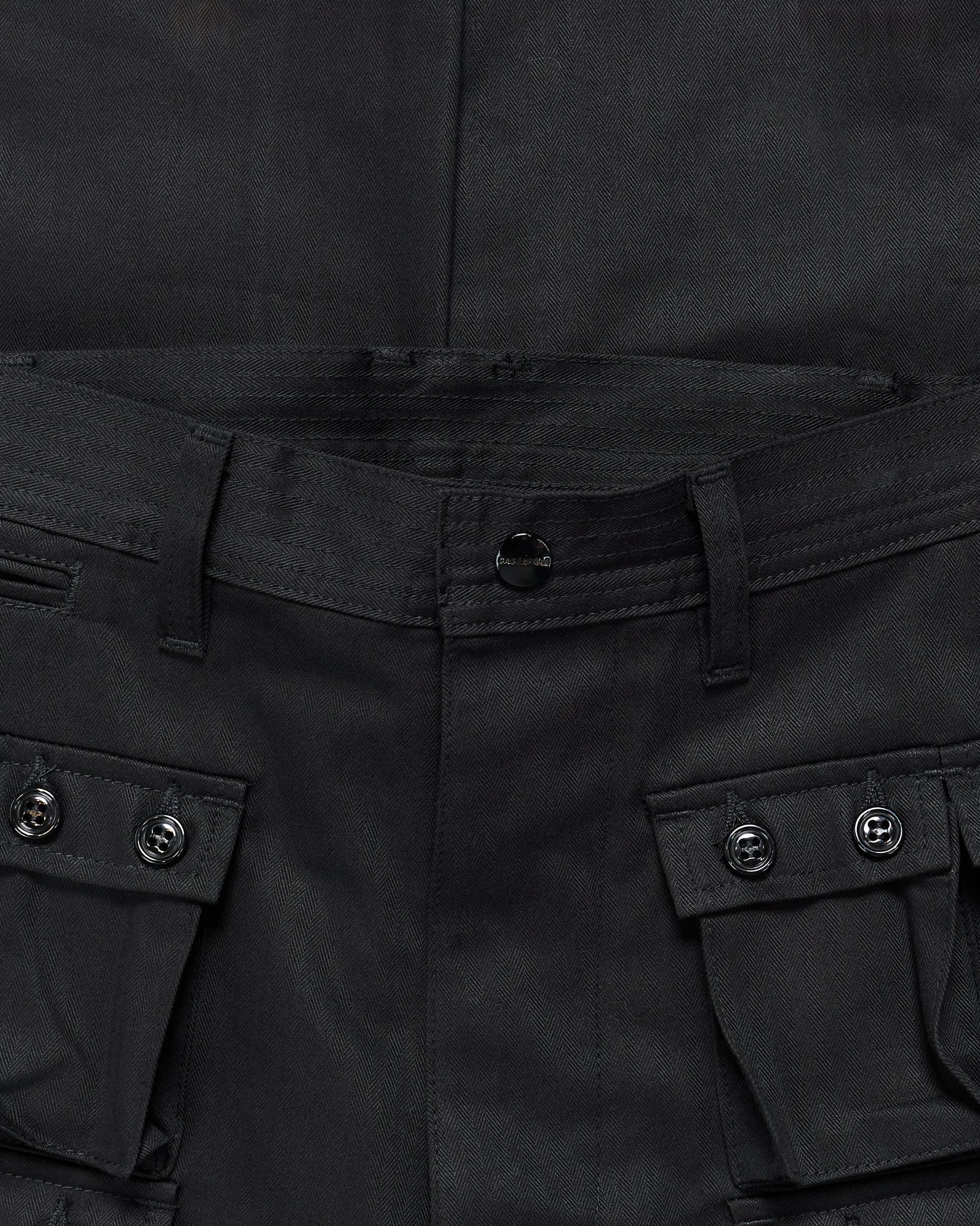Sassafras G.D.U. Pants Herringbone Twill Black sold by Lost & Found product image thumbnail 5