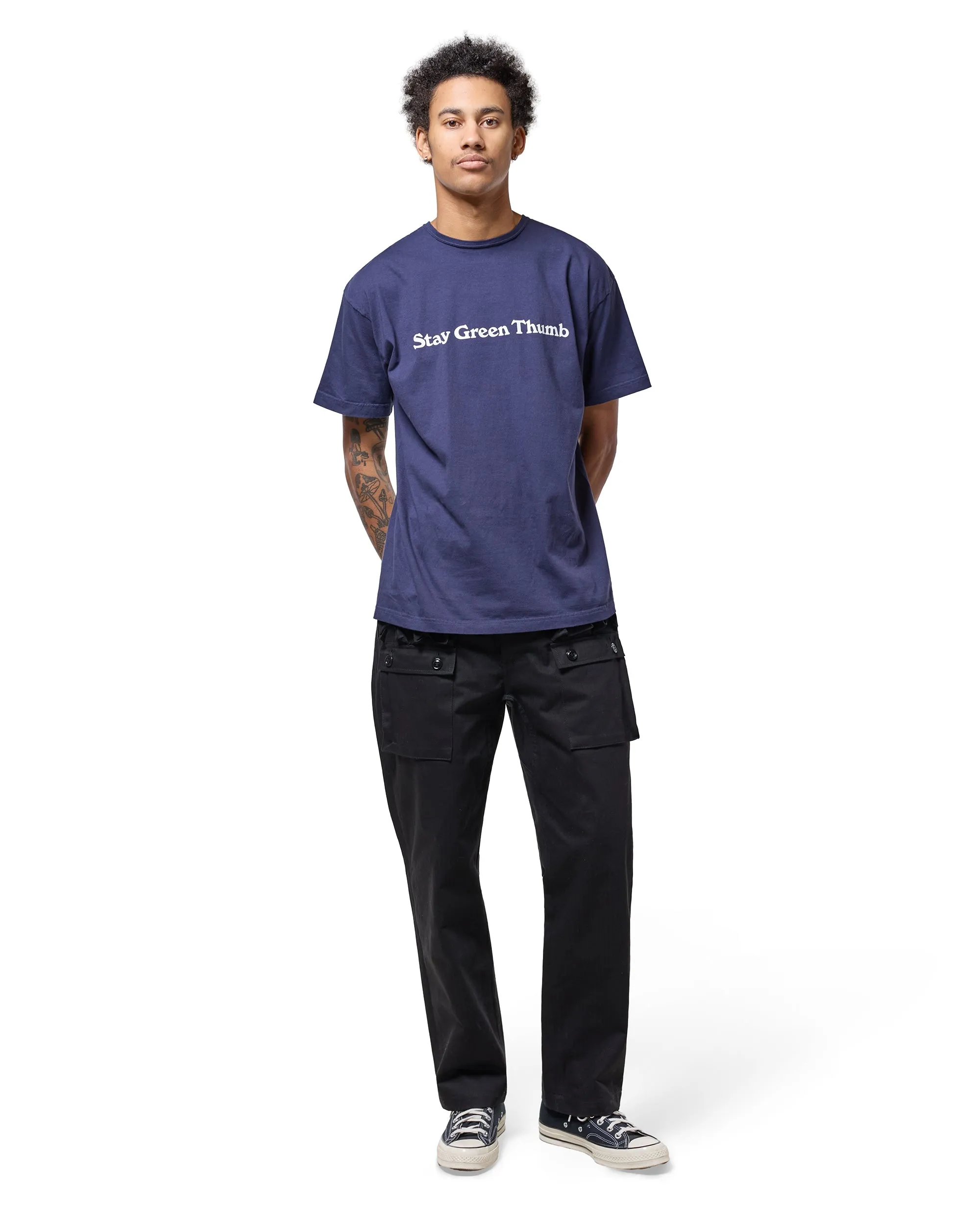 Sassafras G.D.U. Pants Herringbone Twill Black sold by Lost & Found product image thumbnail 4