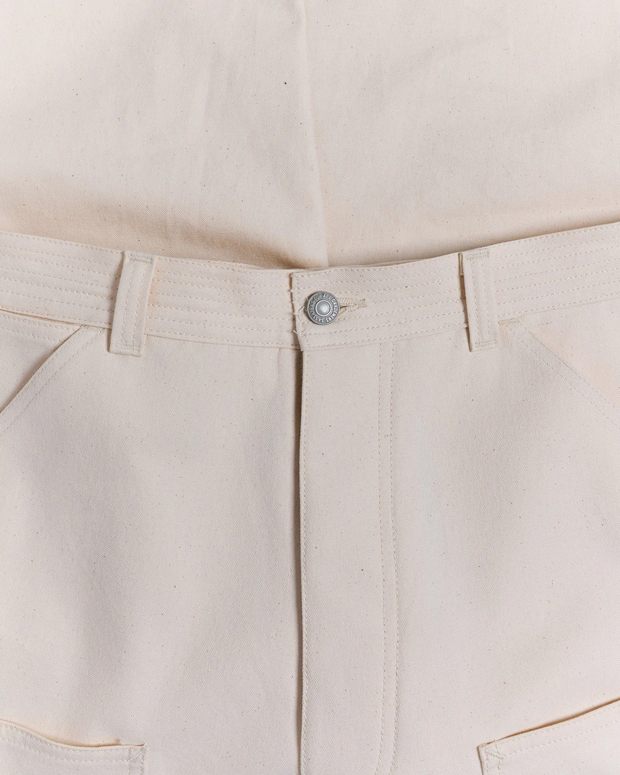 Sassafras D Pruner Pants Canvas Natural sold by Lost & Found product image thumbnail 5