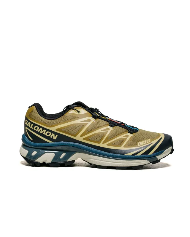Salomon XT-6 Brilliant Olive/Dark Navy sold by Lost & Found