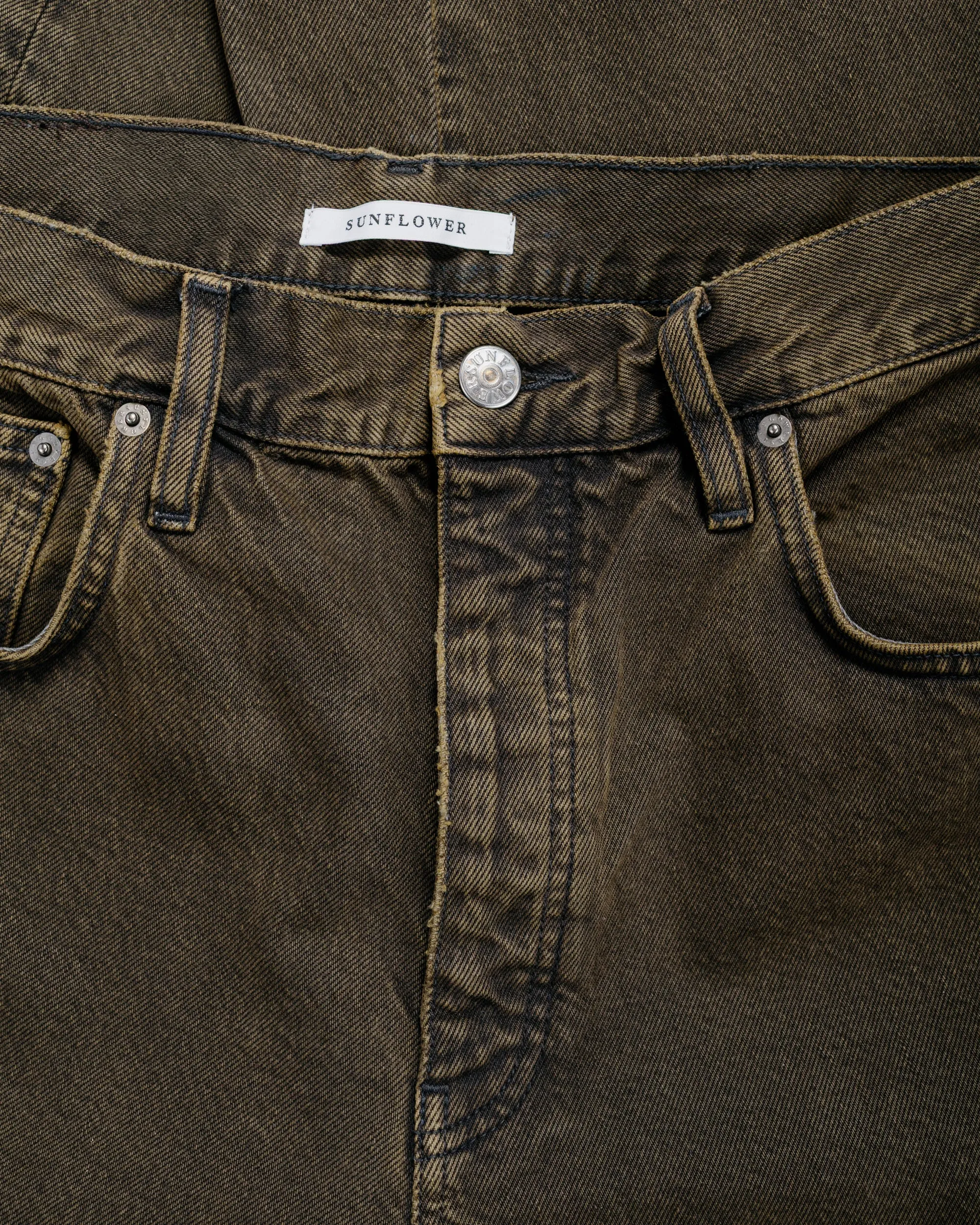 Sunflower Wide Twist Overdyed Black Khaki sold by Lost & Found product image thumbnail 5